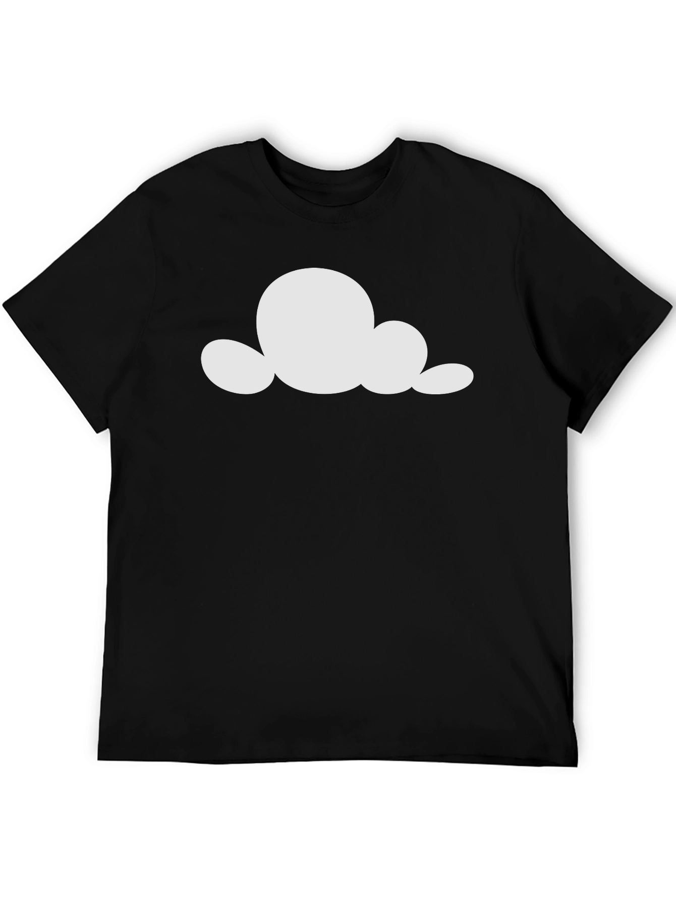 Cloud Graphic Black T-Shirt - Unisex Comfort