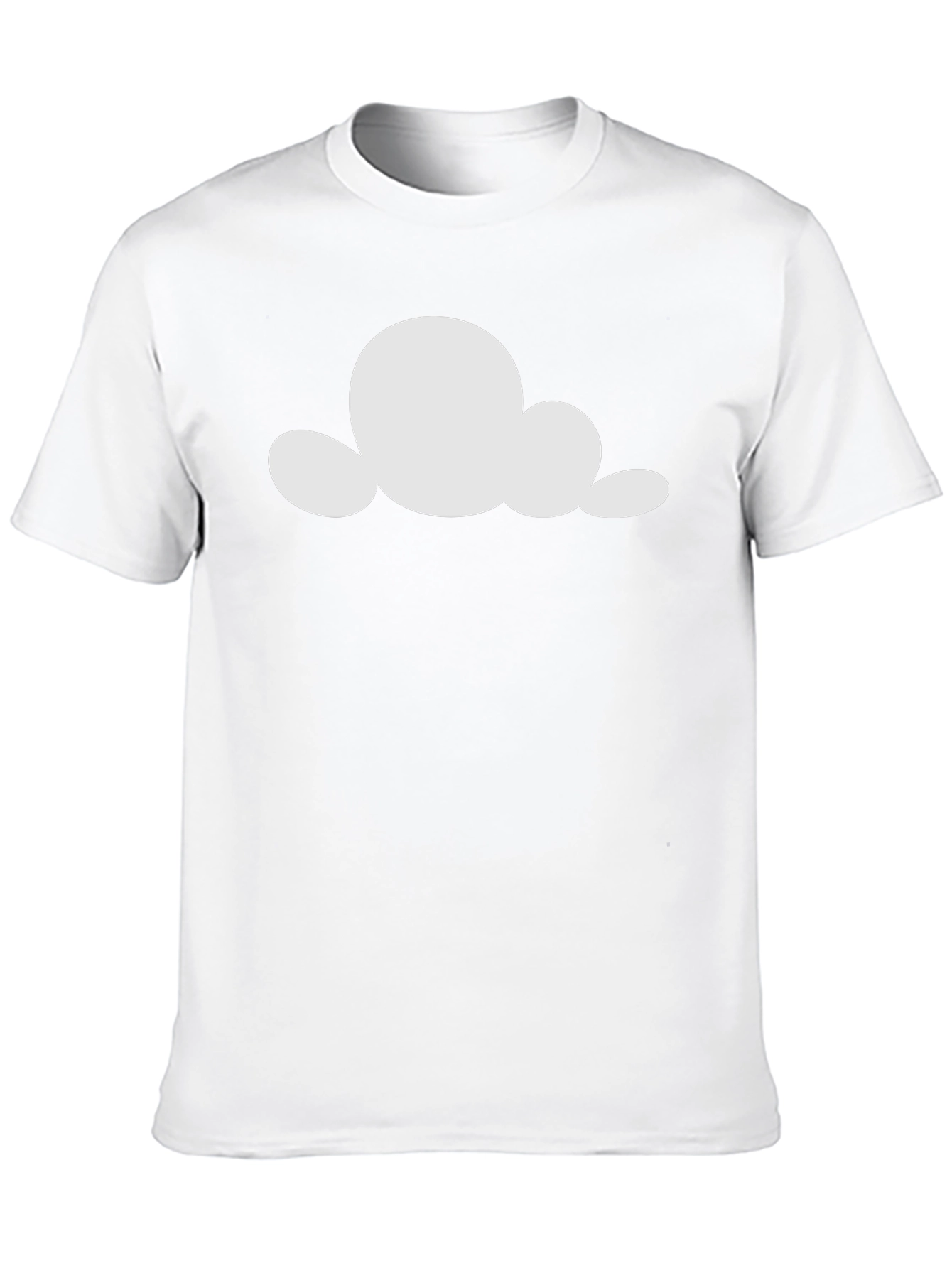 Cloud Graphic Black T-Shirt - Unisex Comfort