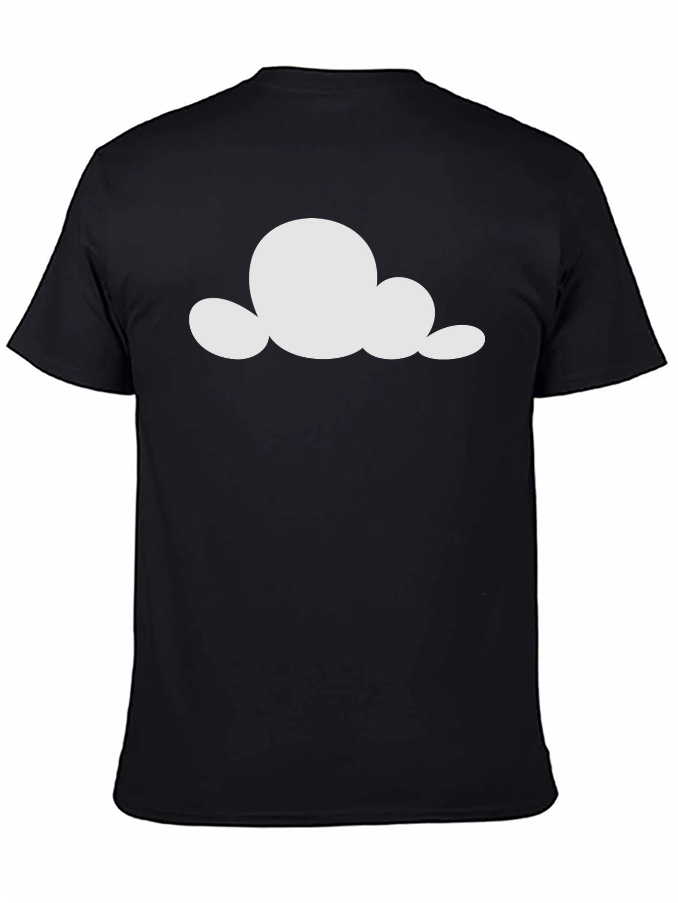 Cloud Graphic Black T-Shirt - Unisex Comfort