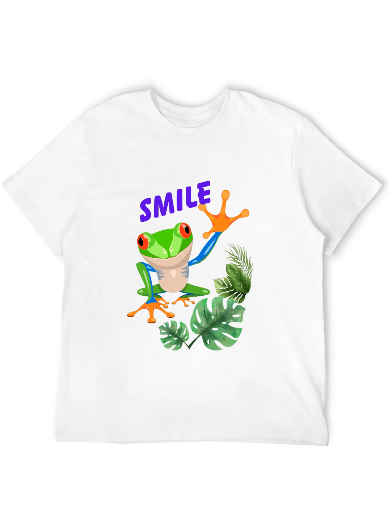 Smile Frog Graphic Tee - Stylish and Fun!