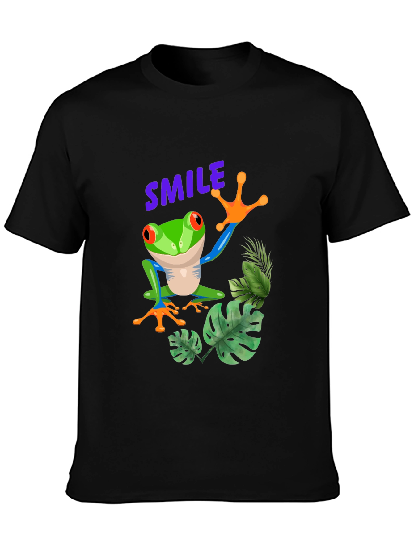Smile Frog Graphic Tee - Stylish and Fun!