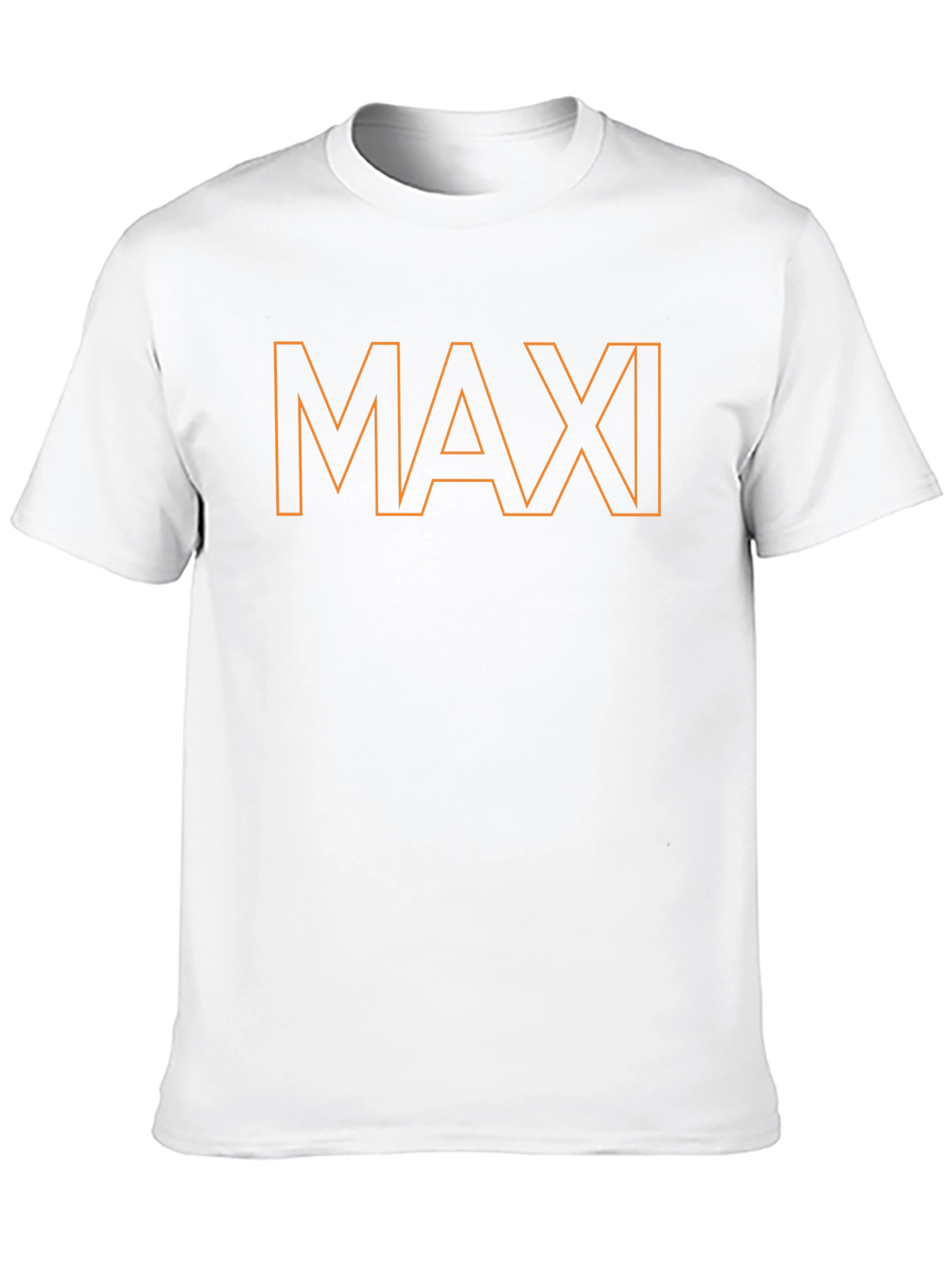 MAXI Graphic Tee - Bold Outline Design