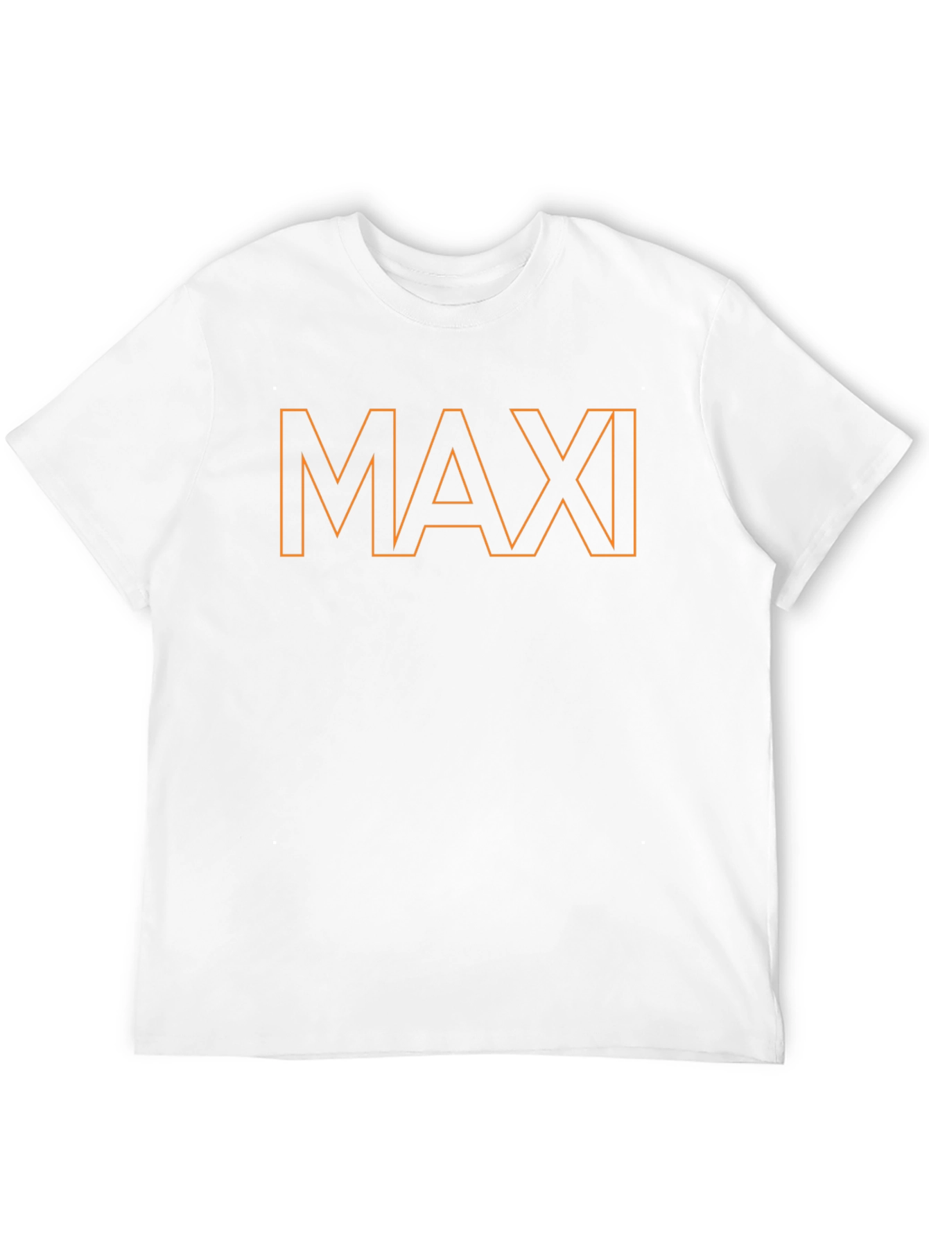MAXI Graphic Tee - Bold Outline Design