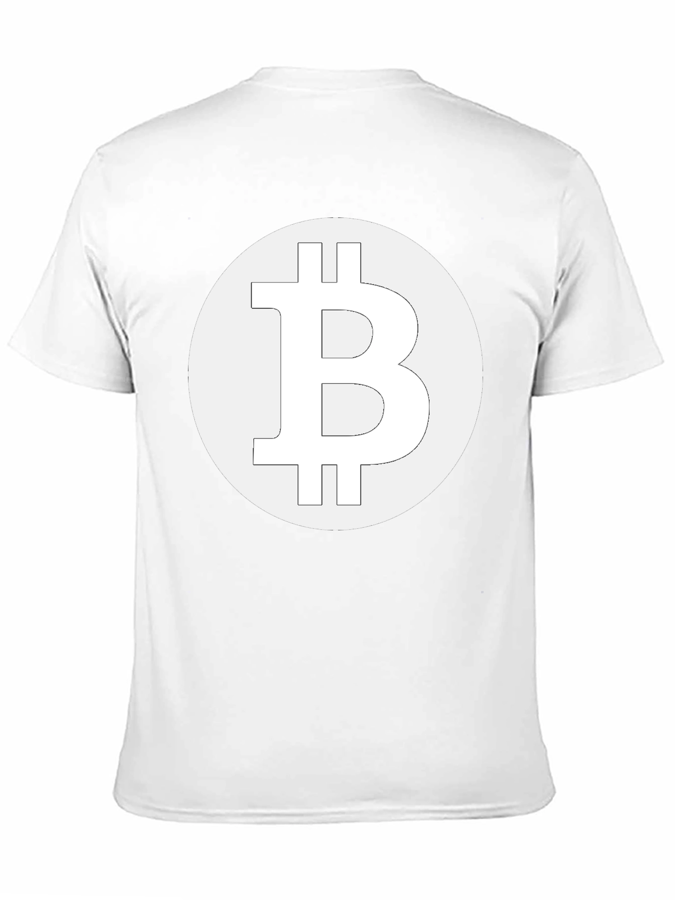 Bitcoin Logo Graphic Tee - Black