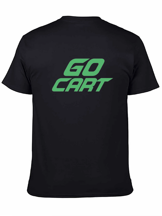 Go Cart Graphic Tee - Black Cotton Blend