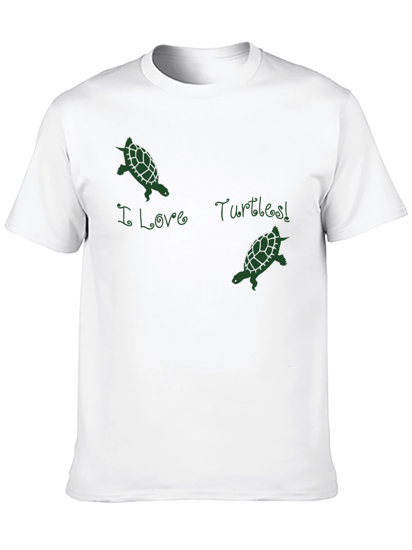 I Love Turtles Graphic Tee