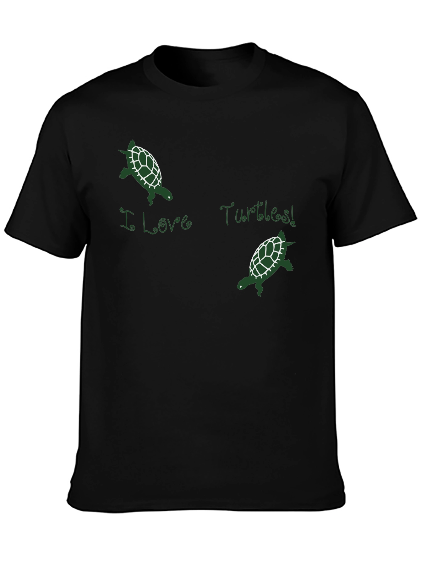 I Love Turtles Graphic Tee