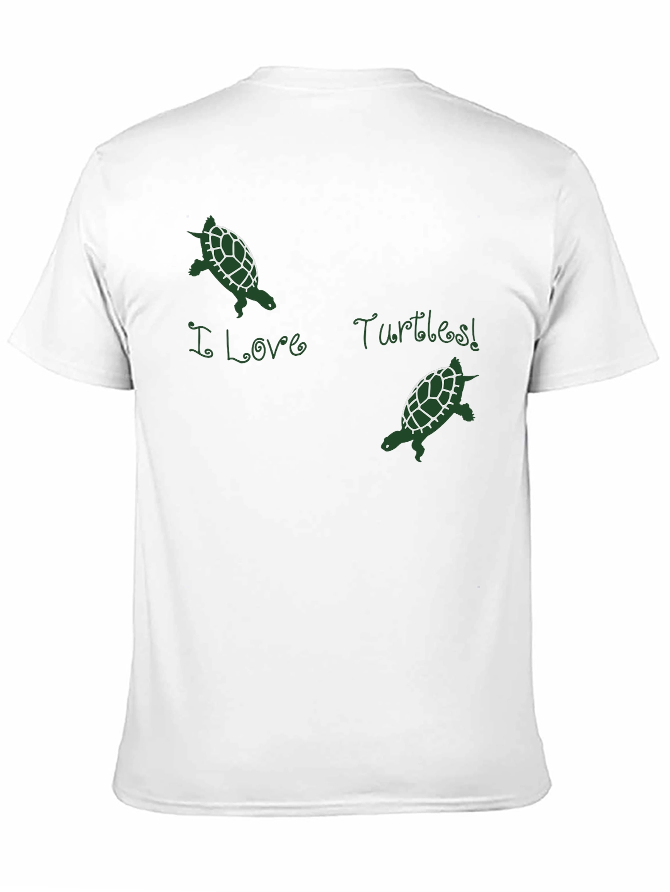 I Love Turtles Graphic Tee