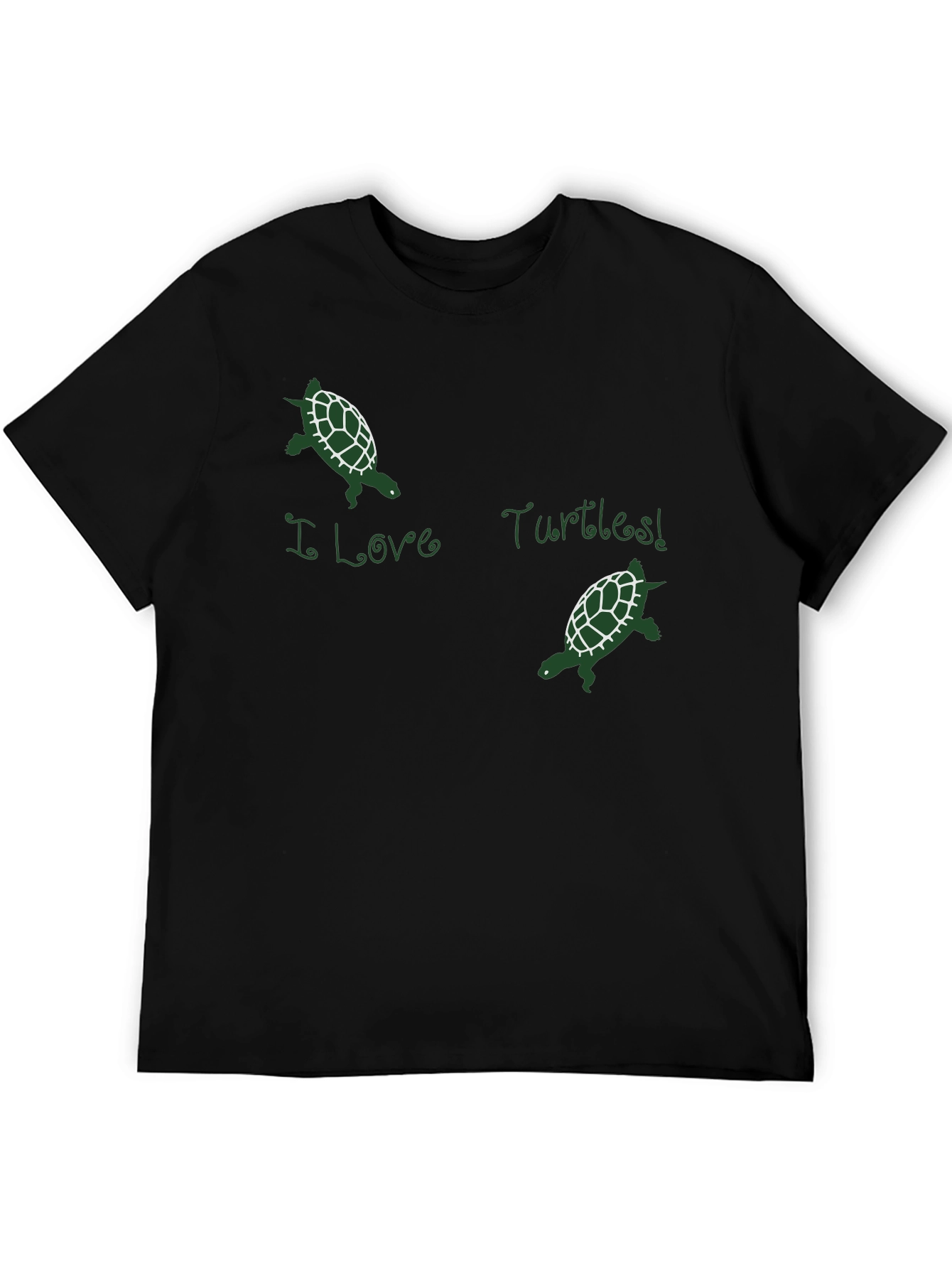 I Love Turtles Graphic Tee