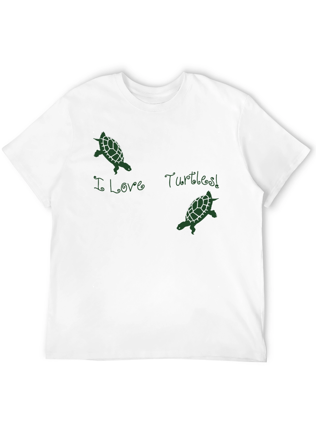 I Love Turtles Graphic Tee