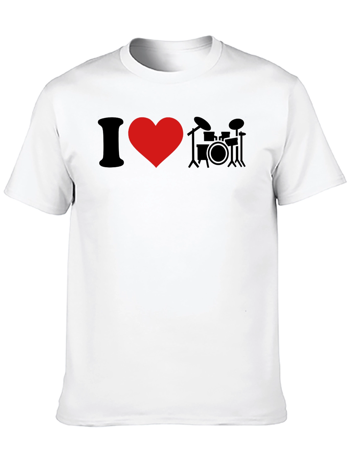 I Heart Drums Graphic T-Shirt
