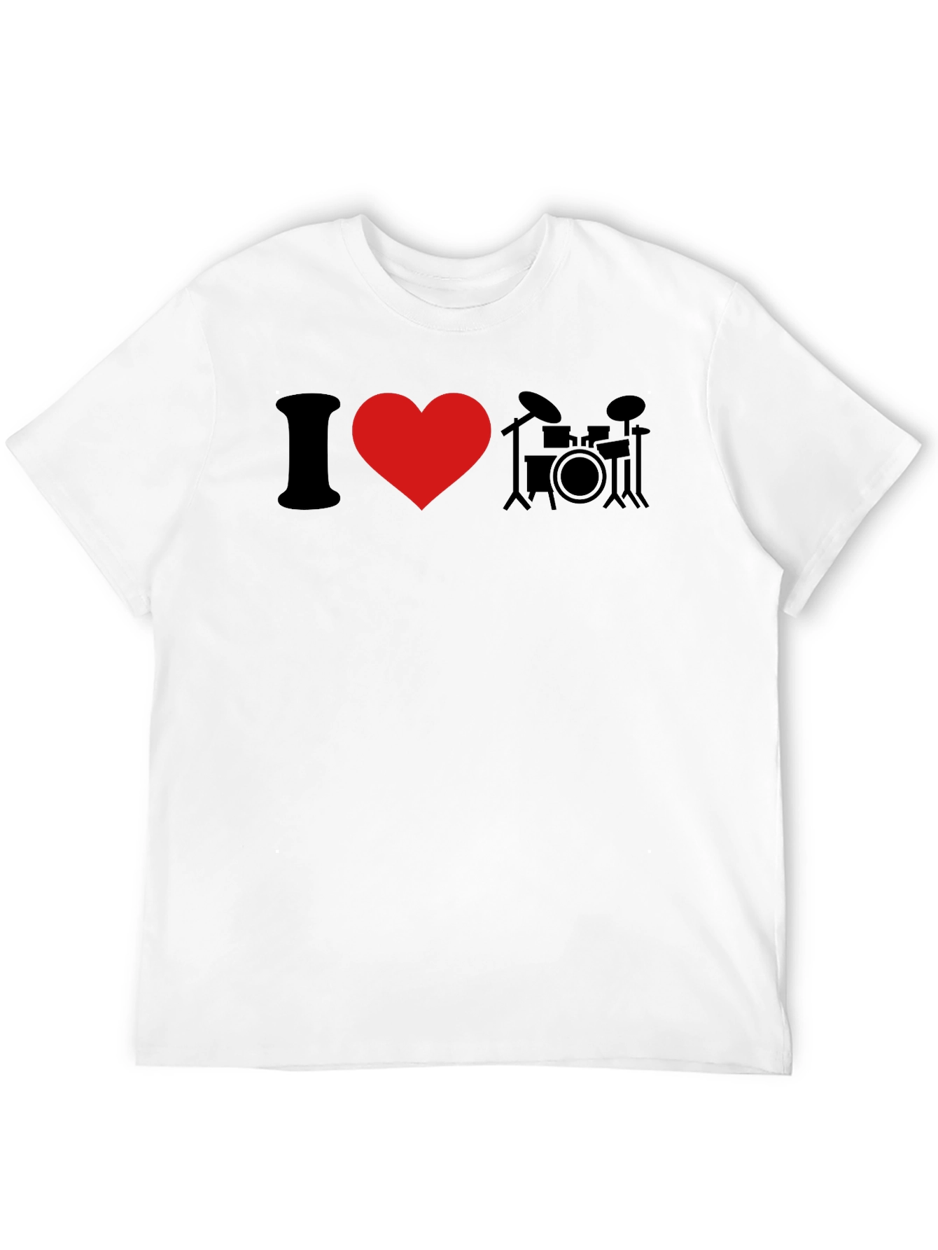 I Heart Drums Graphic T-Shirt