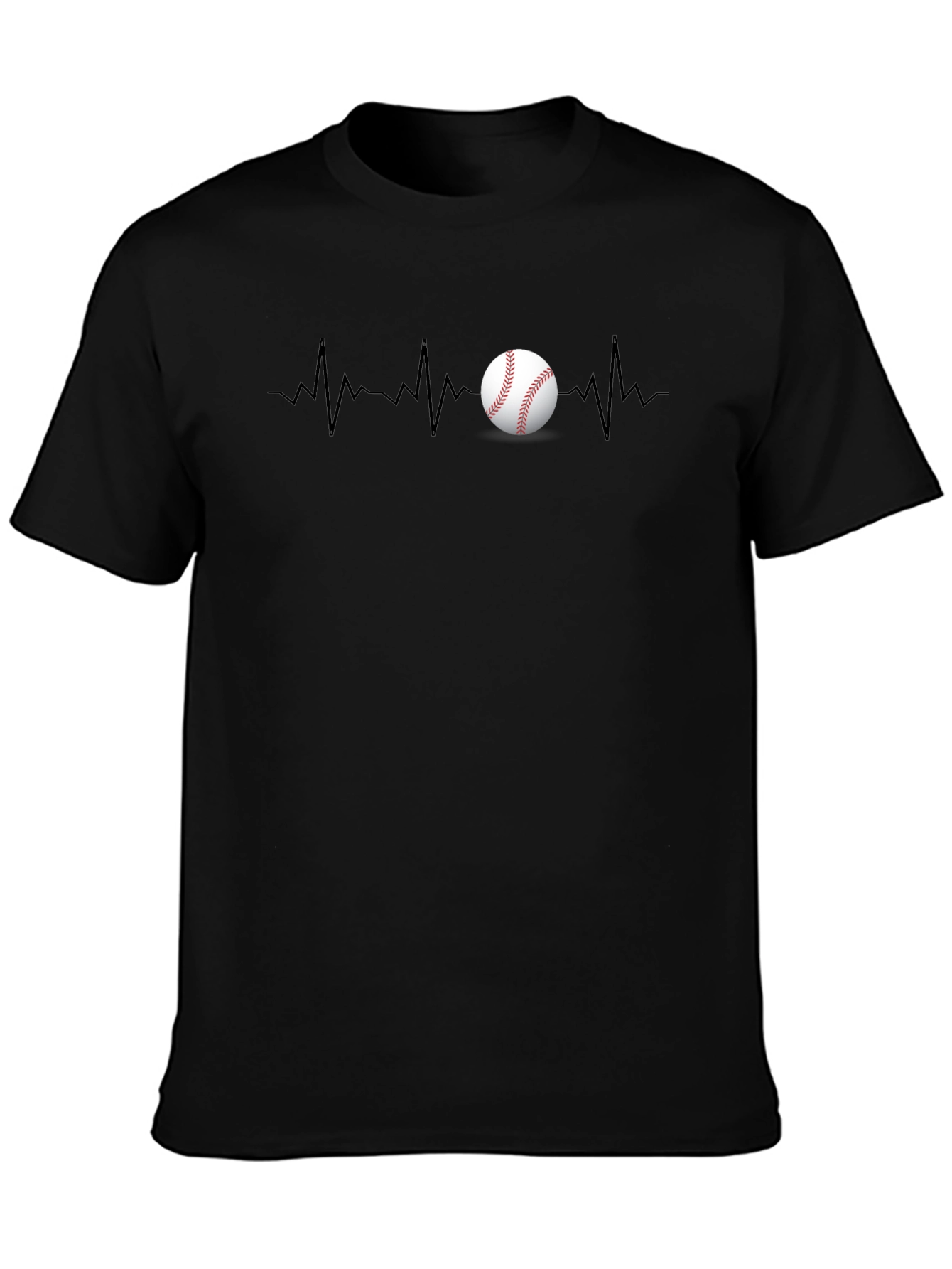 Baseball Heartbeat T-Shirt