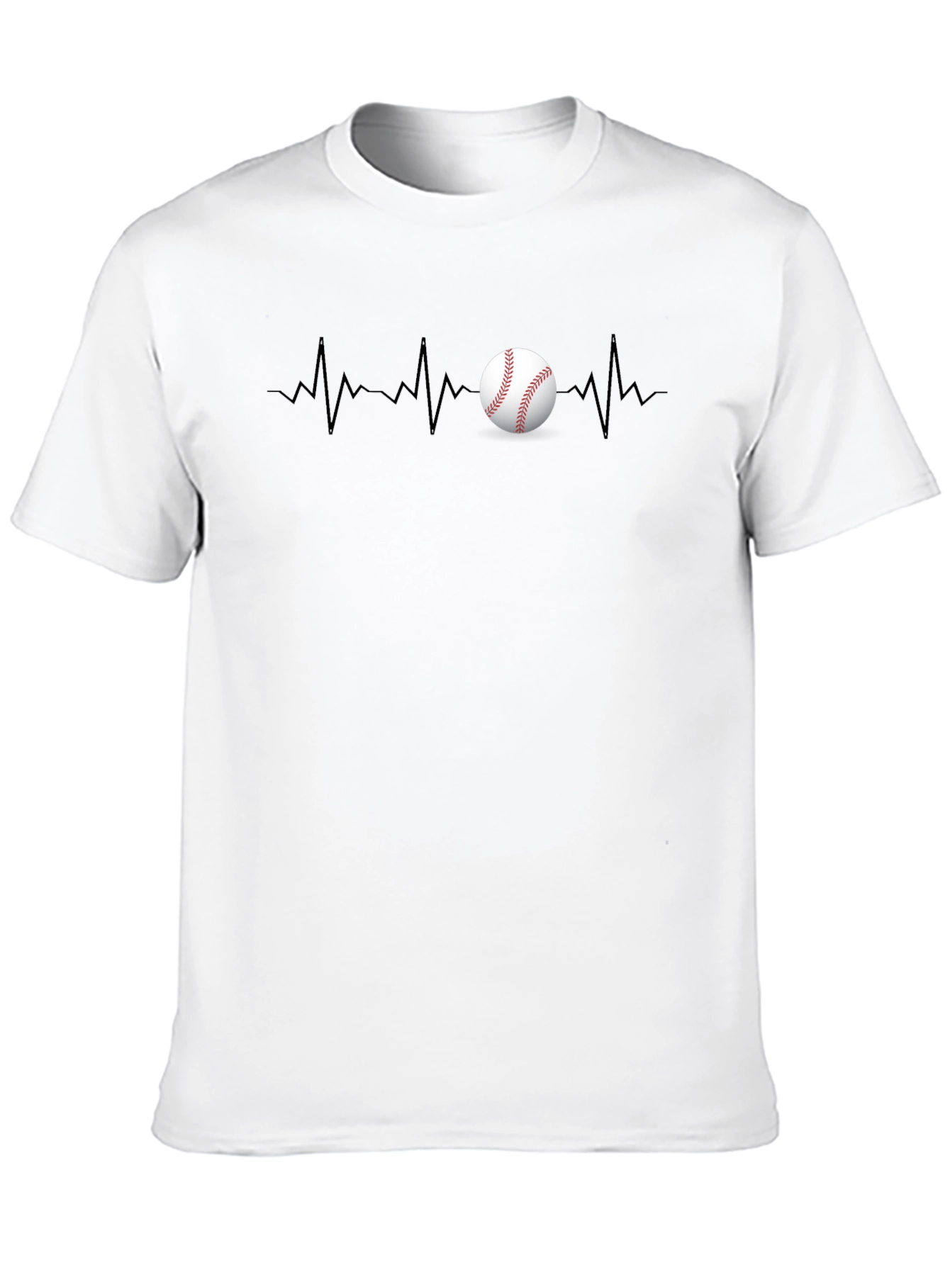 Baseball Heartbeat T-Shirt