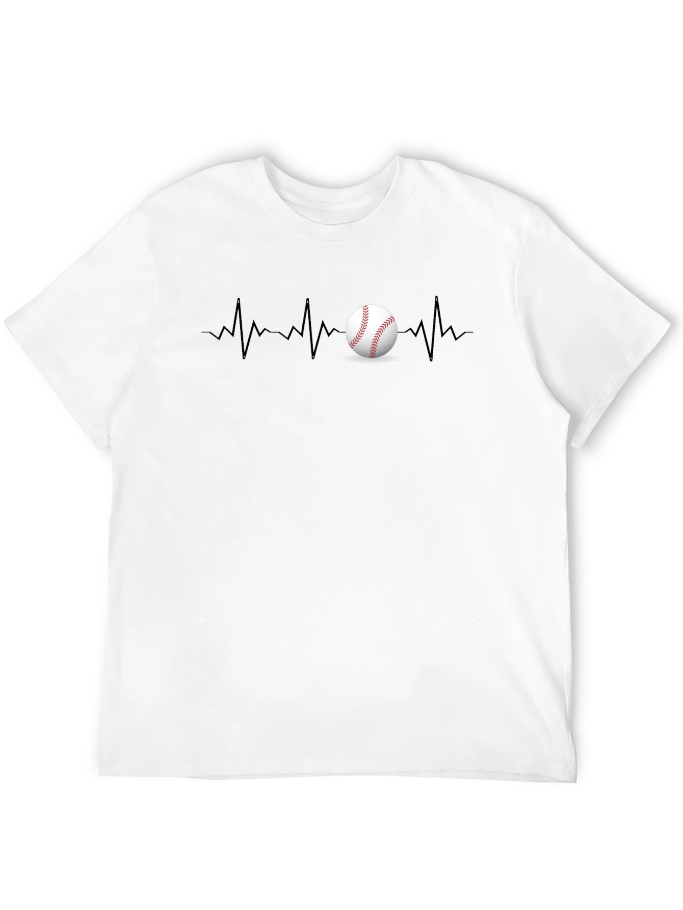 Baseball Heartbeat T-Shirt