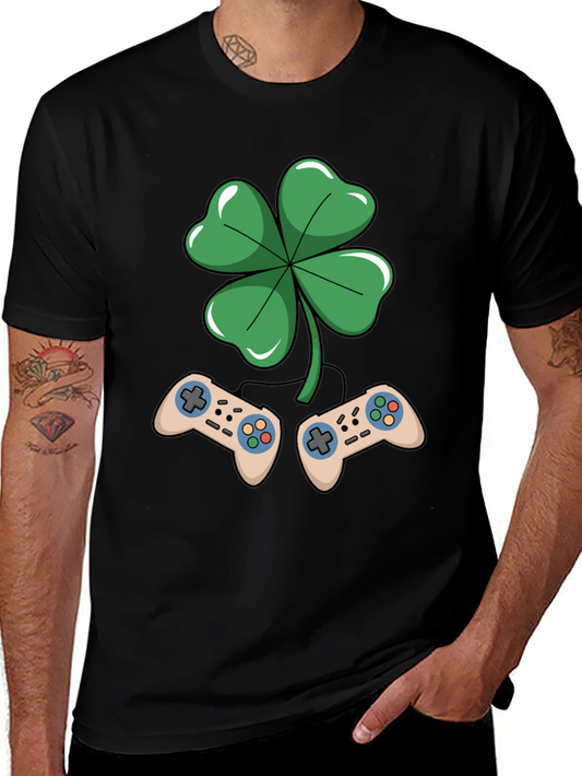 Gamers Lucky Shamrock T-Shirt