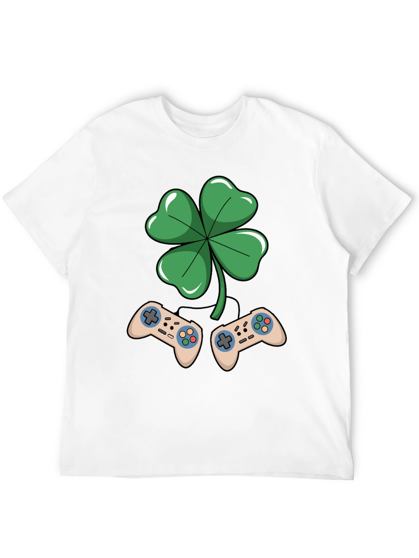 Gamers Lucky Shamrock T-Shirt