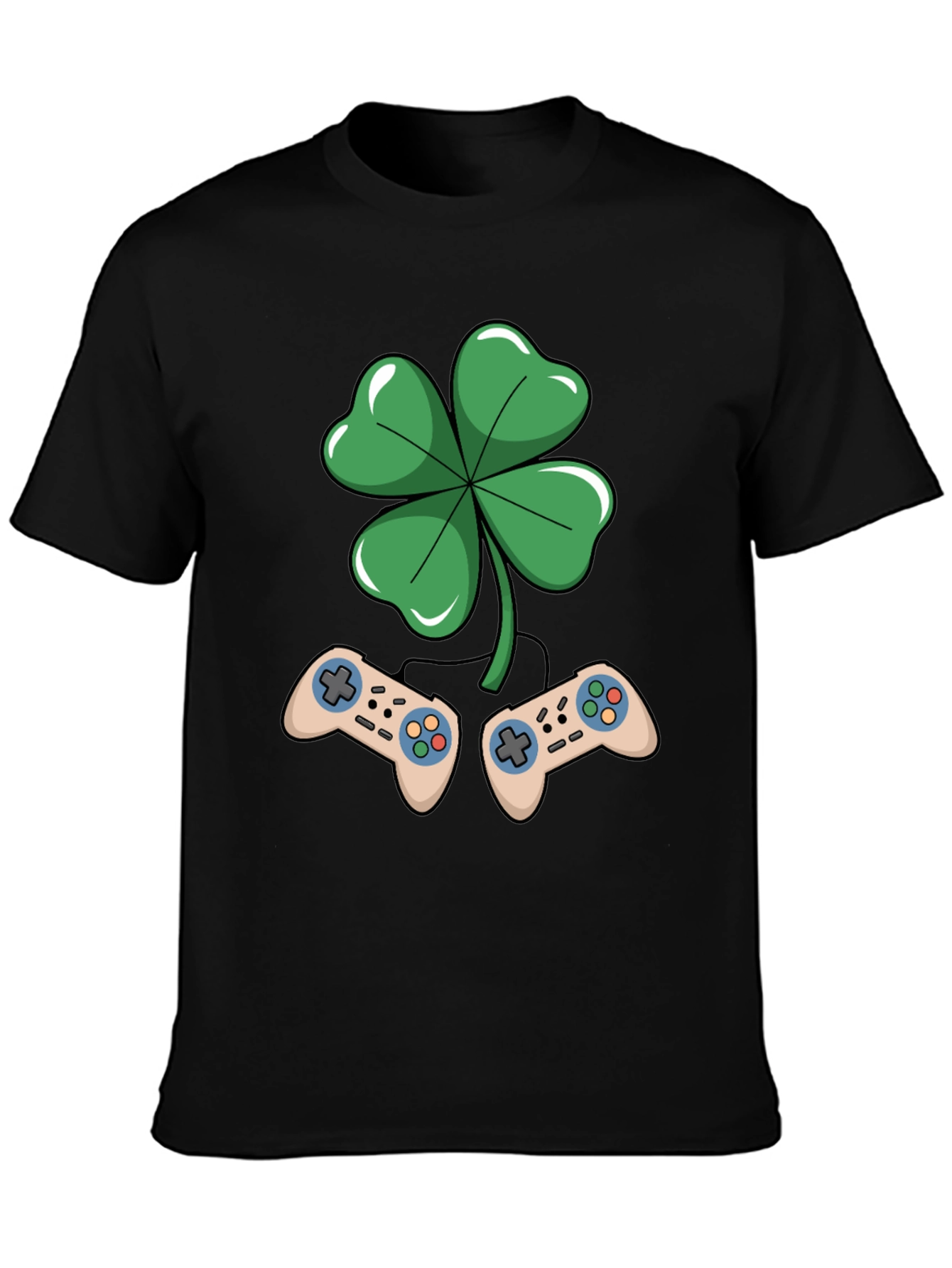 Gamers Lucky Shamrock T-Shirt