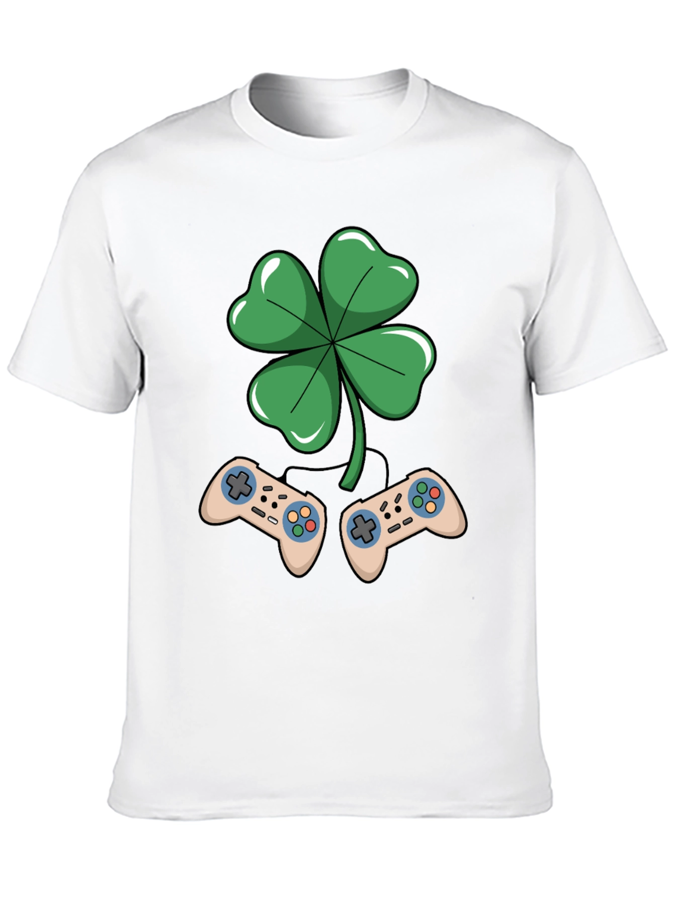 Gamers Lucky Shamrock T-Shirt