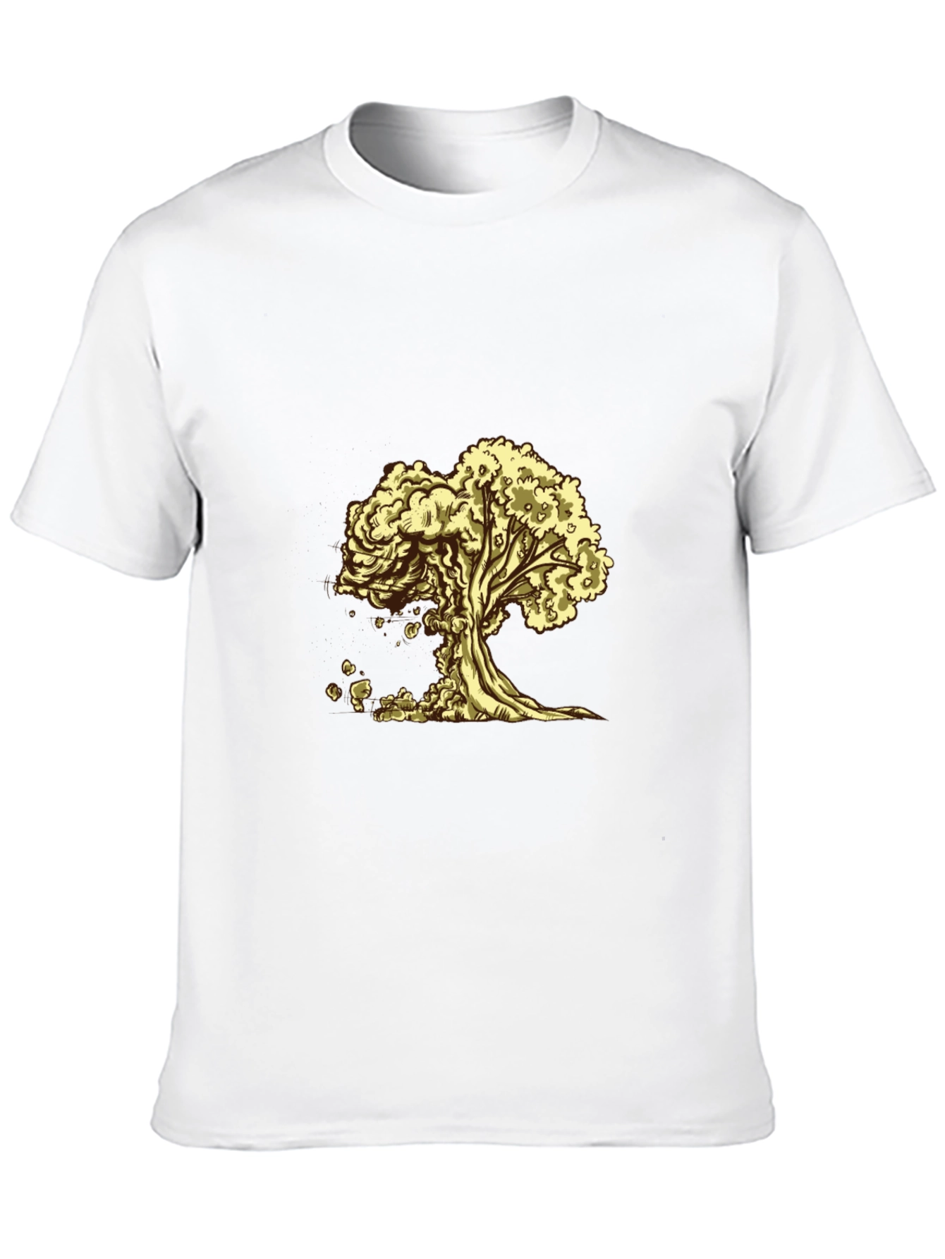 Tree of Life Graphic Tee - Black Cotton T-Shirt