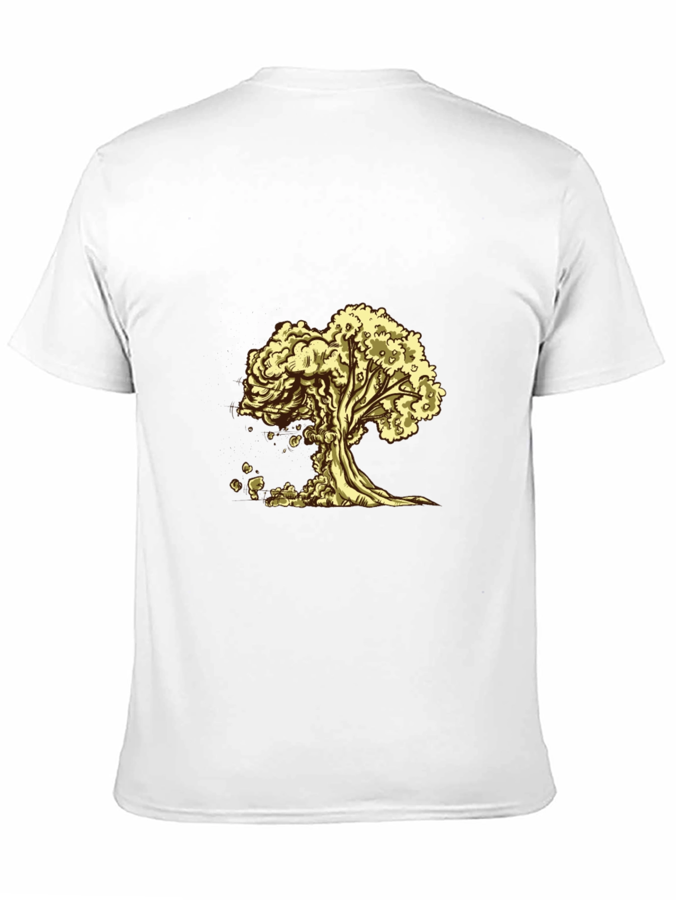 Tree of Life Graphic Tee - Black Cotton T-Shirt