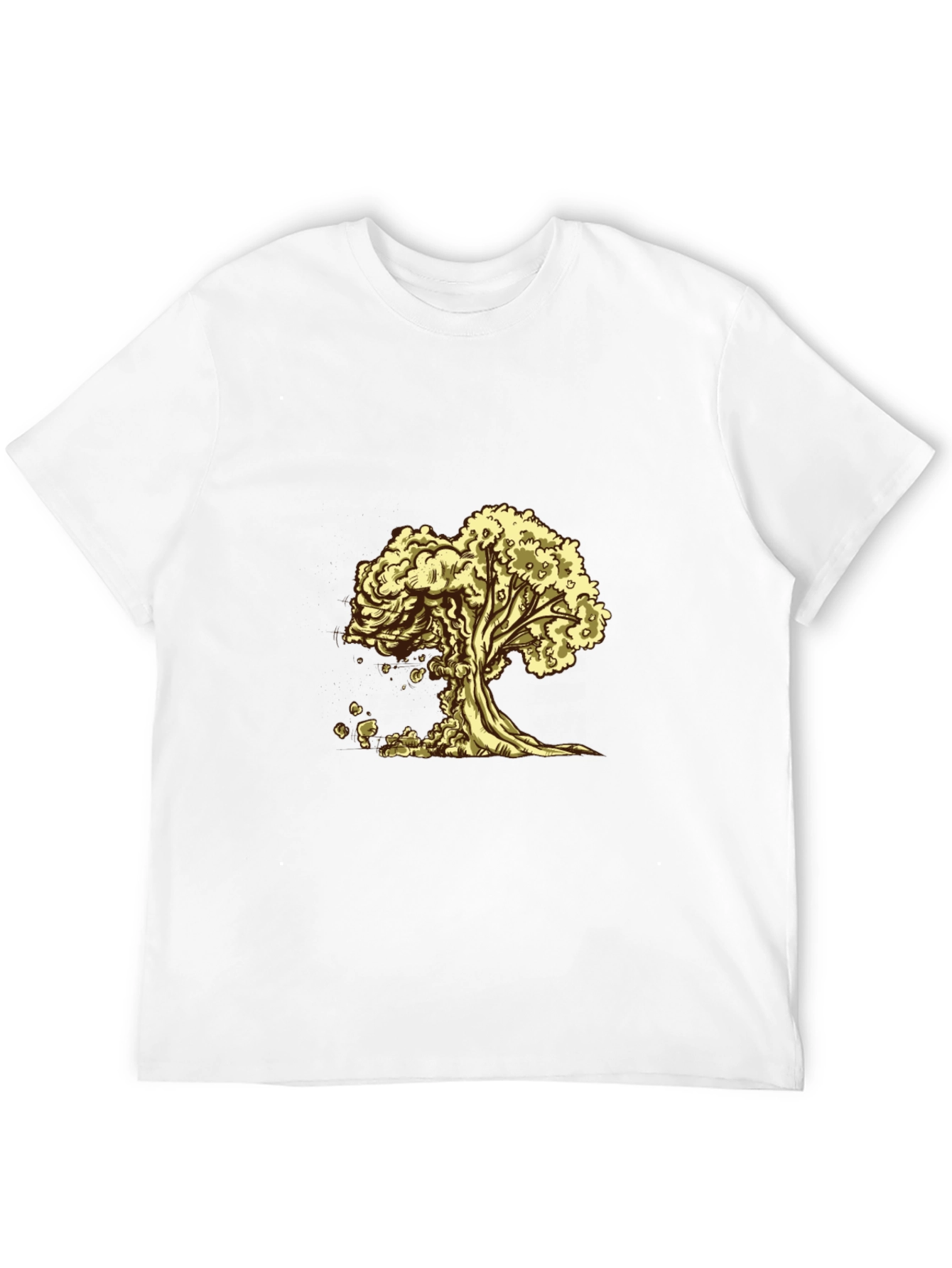 Tree of Life Graphic Tee - Black Cotton T-Shirt
