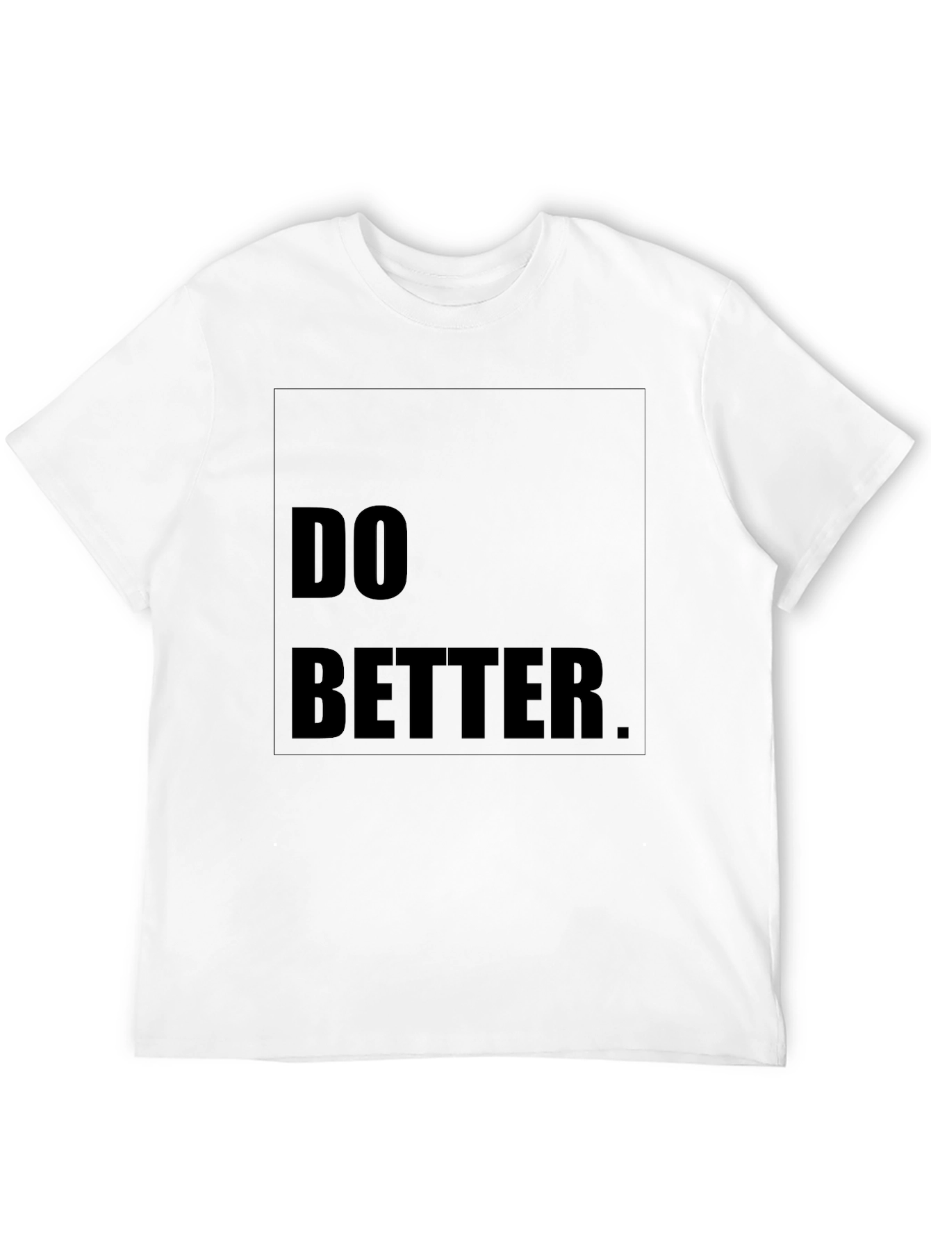 Do Better Graphic Tee - Mens Black T-Shirt