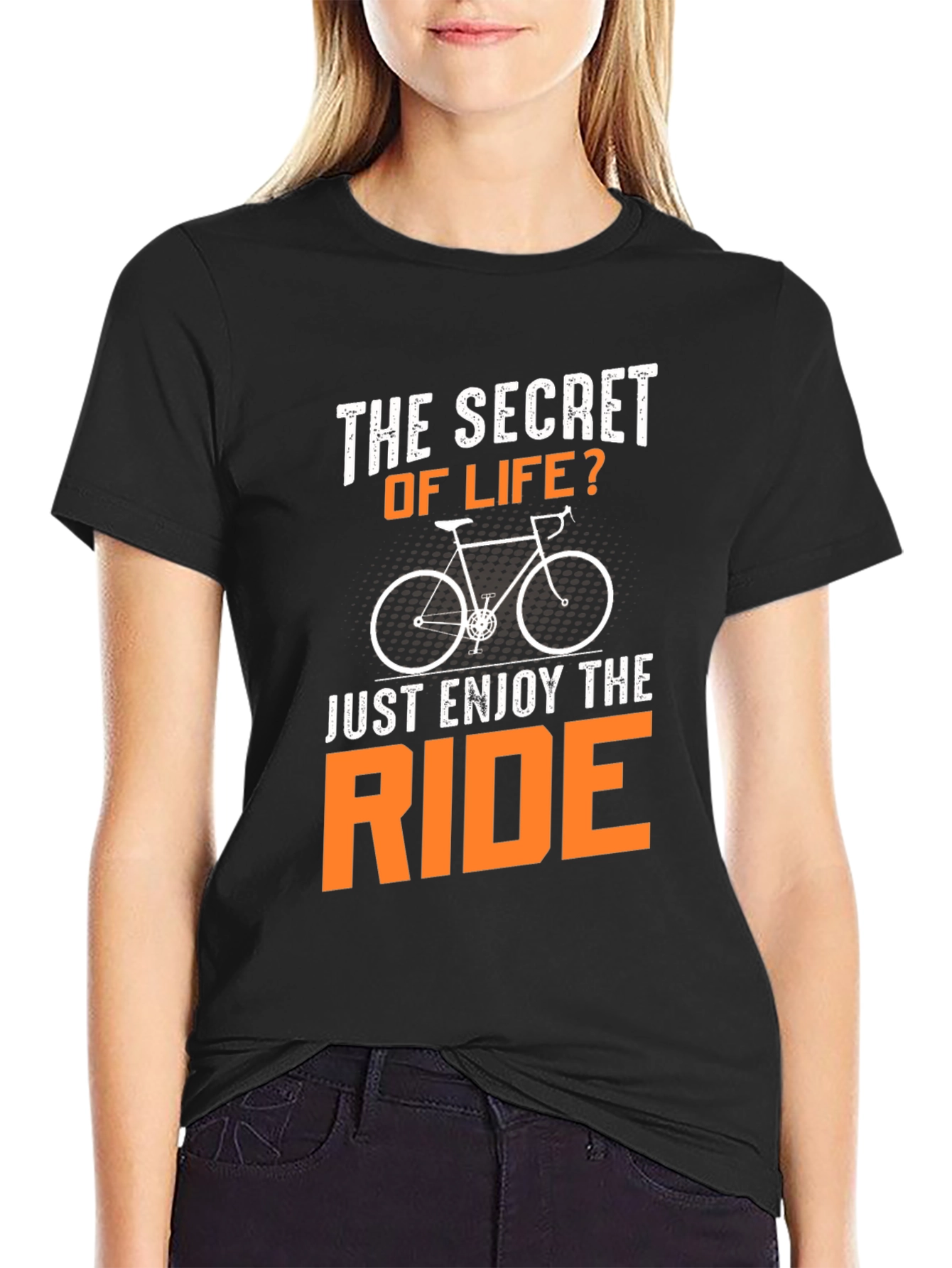The Secret of Life Ride Cycling T-Shirt