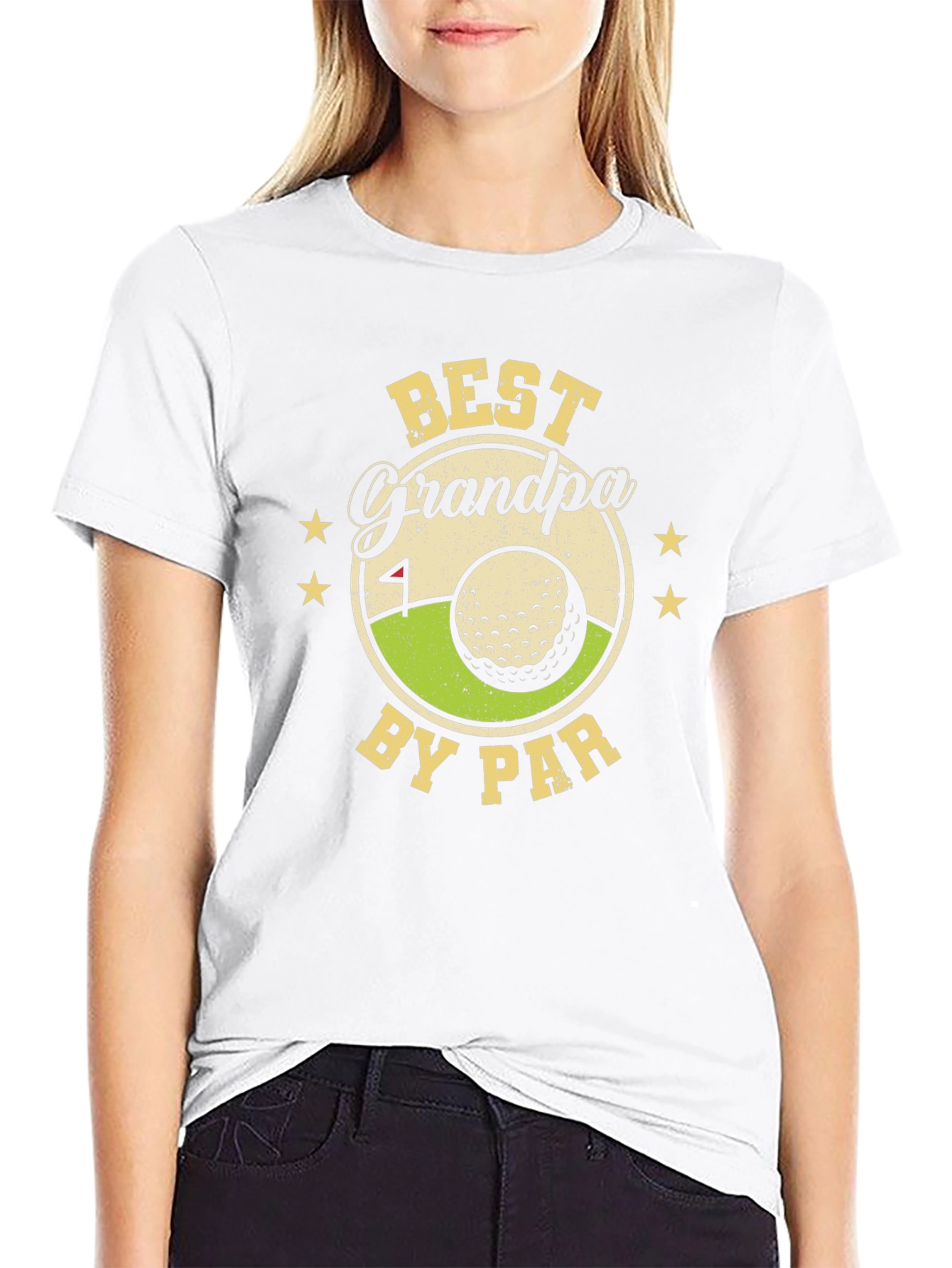 Best Grandpa By Par Golf T-Shirt