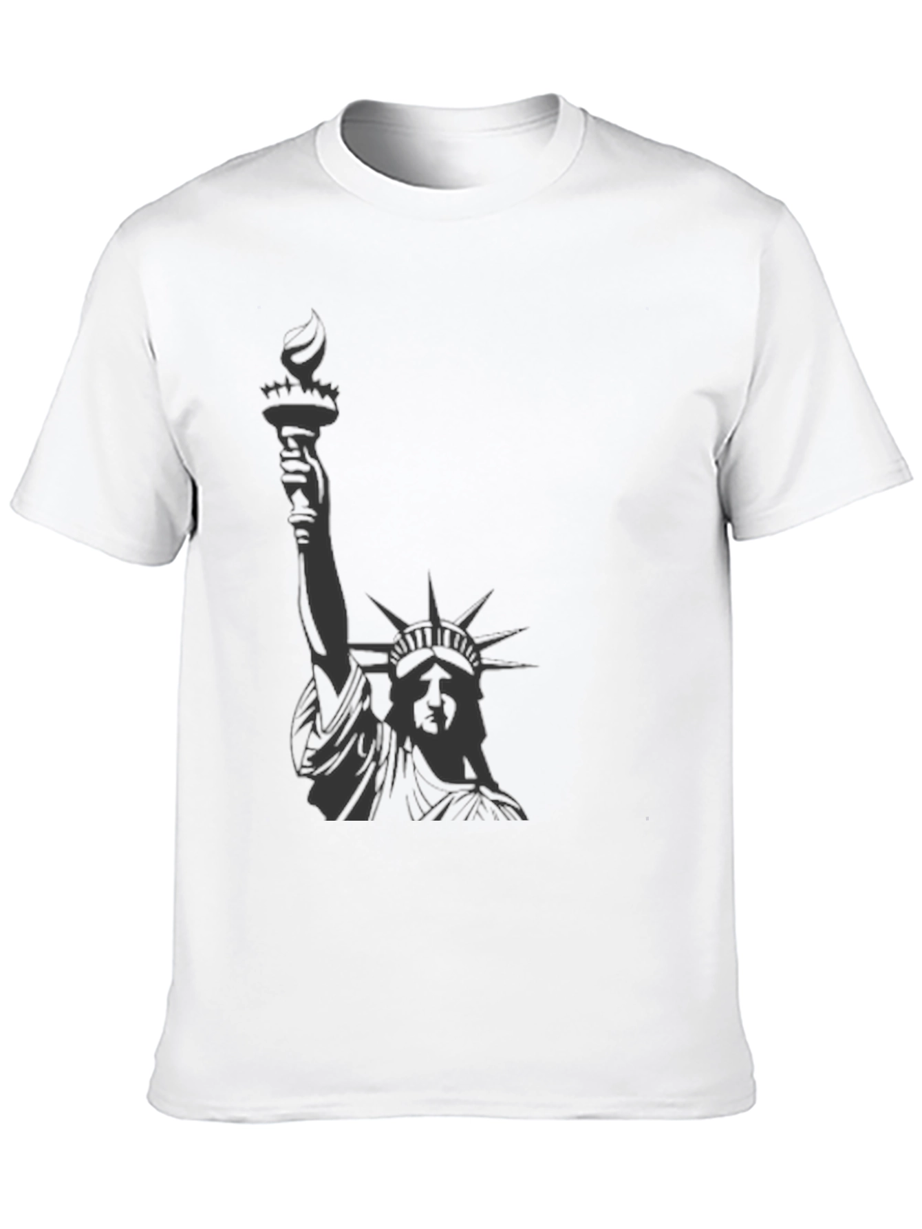Statue of Liberty Graphic Tee - Black