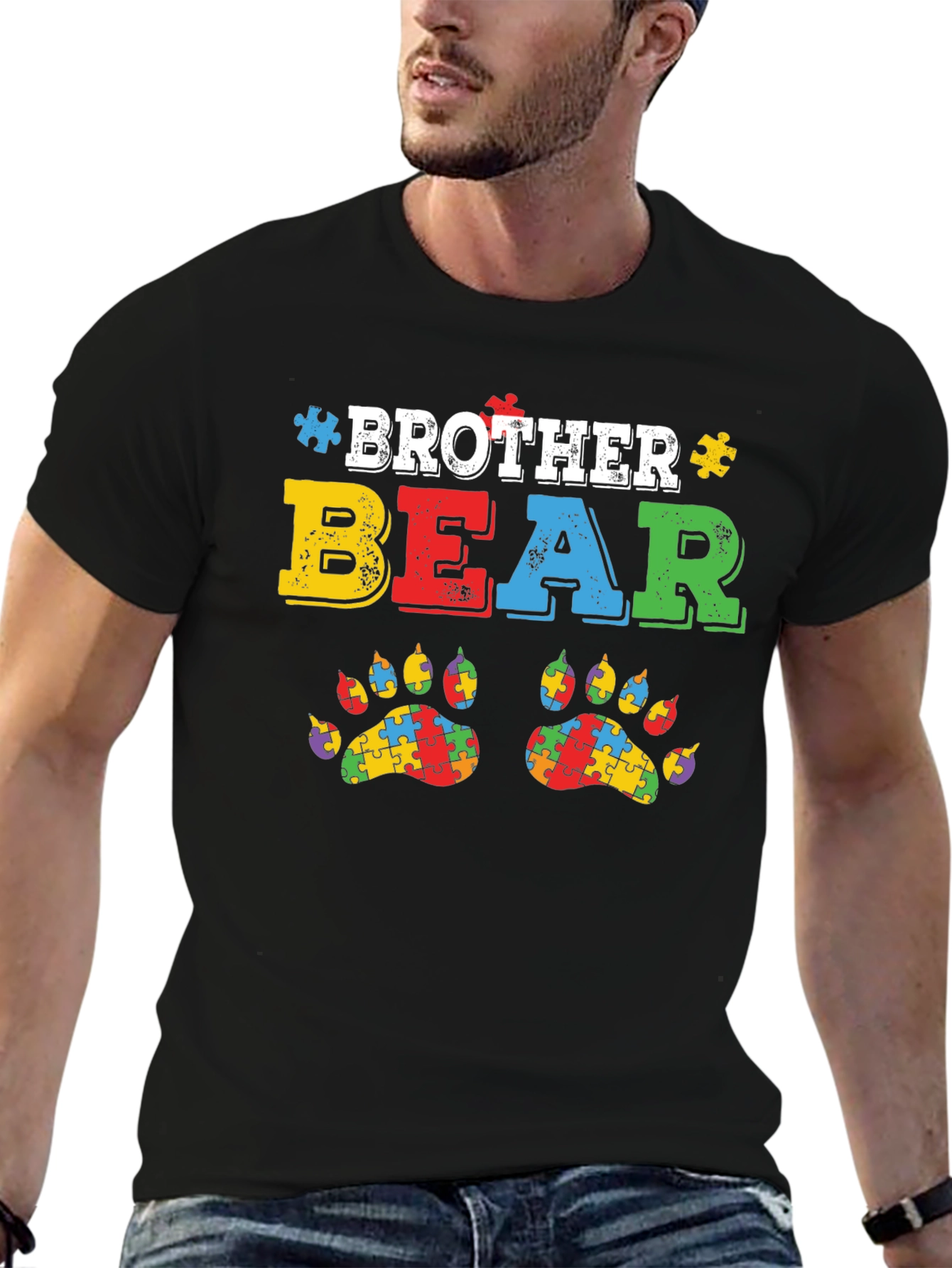 Brother Bear Autism Awareness T-Shirt