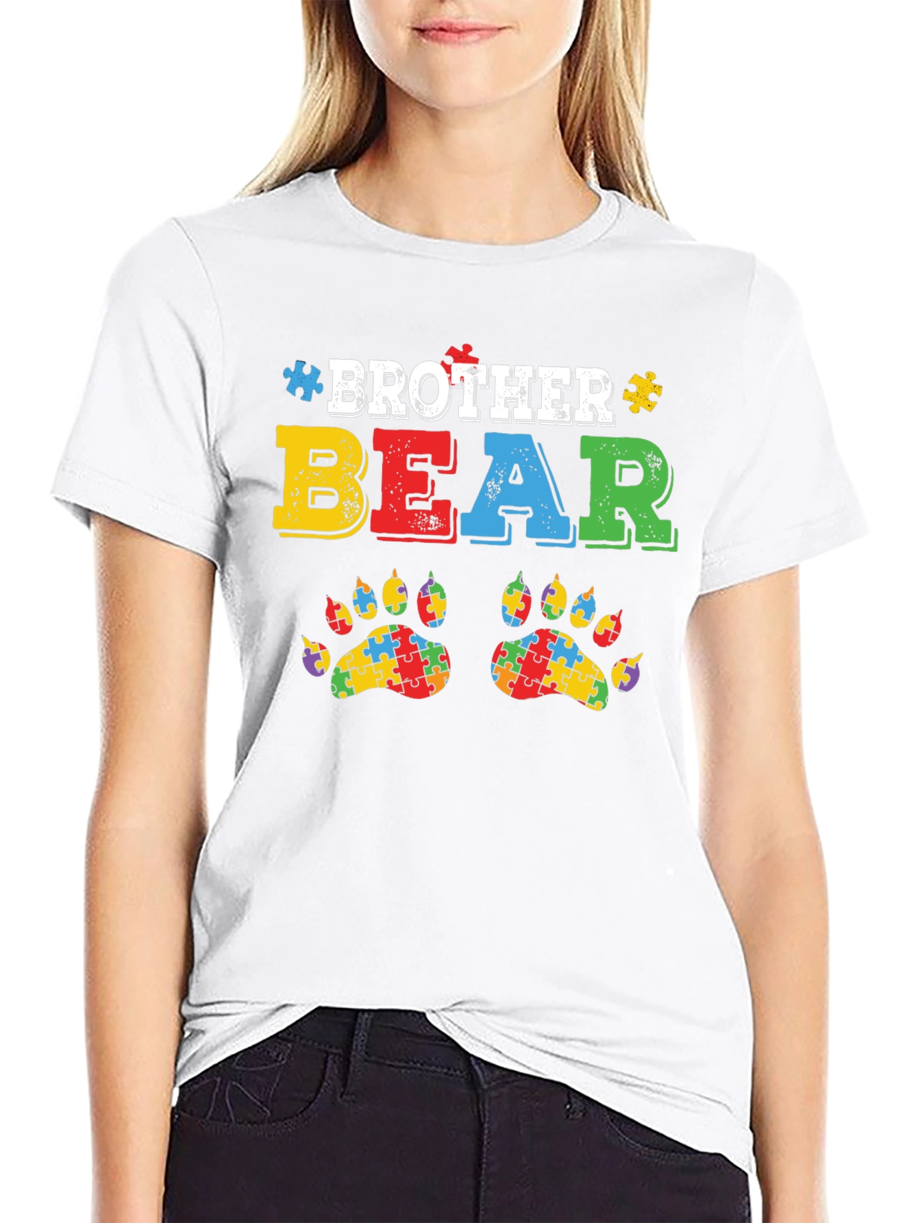 Brother Bear Autism Awareness T-Shirt