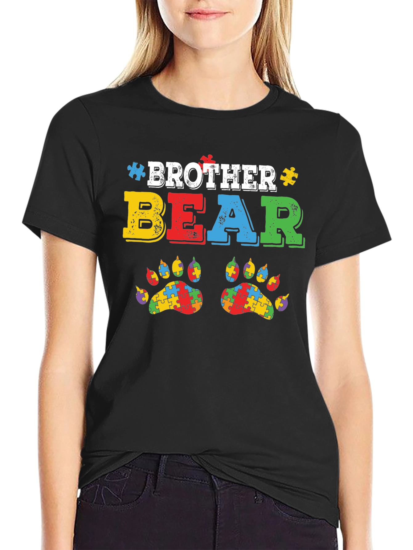 Brother Bear Autism Awareness T-Shirt