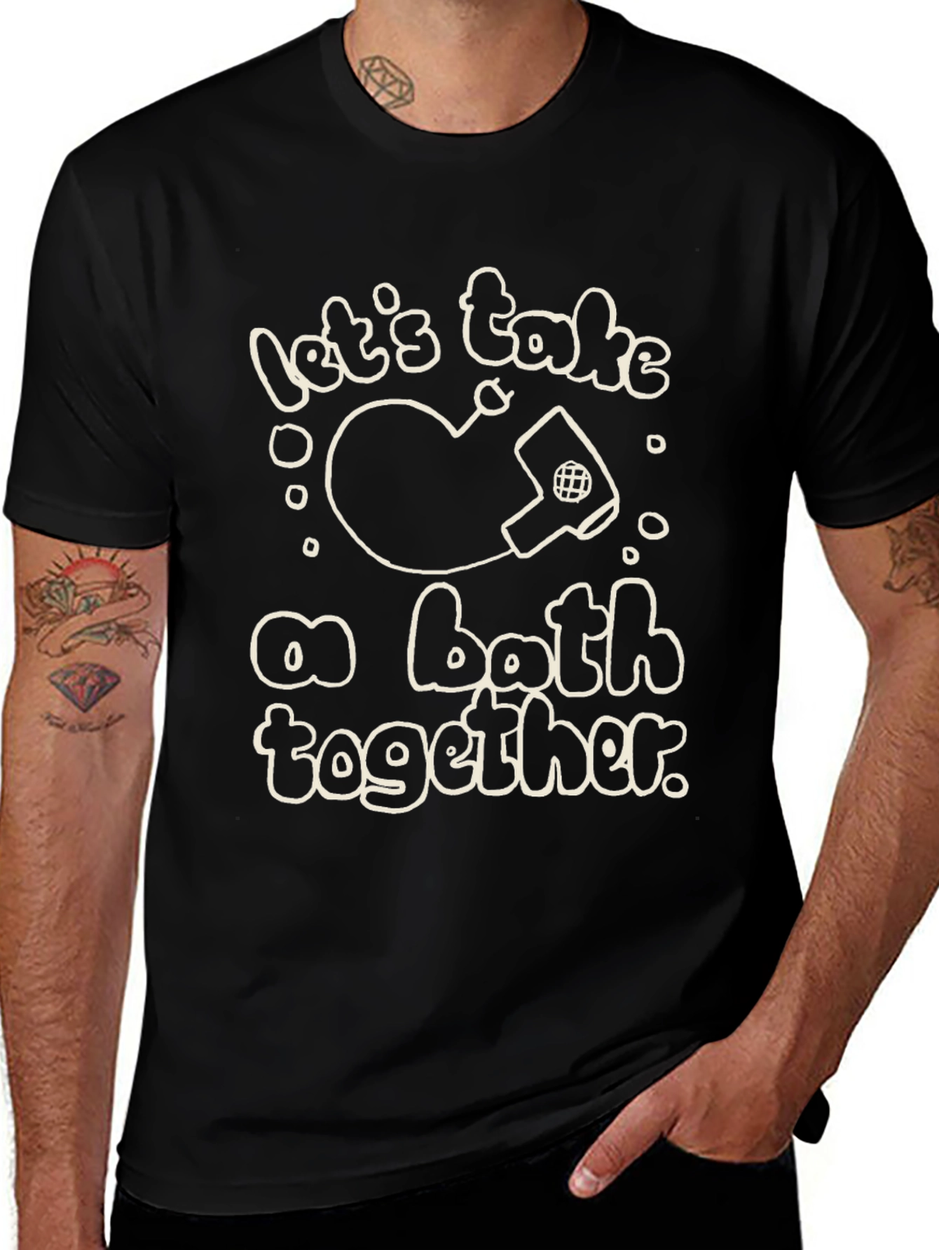 Funny Bath Together T-Shirt