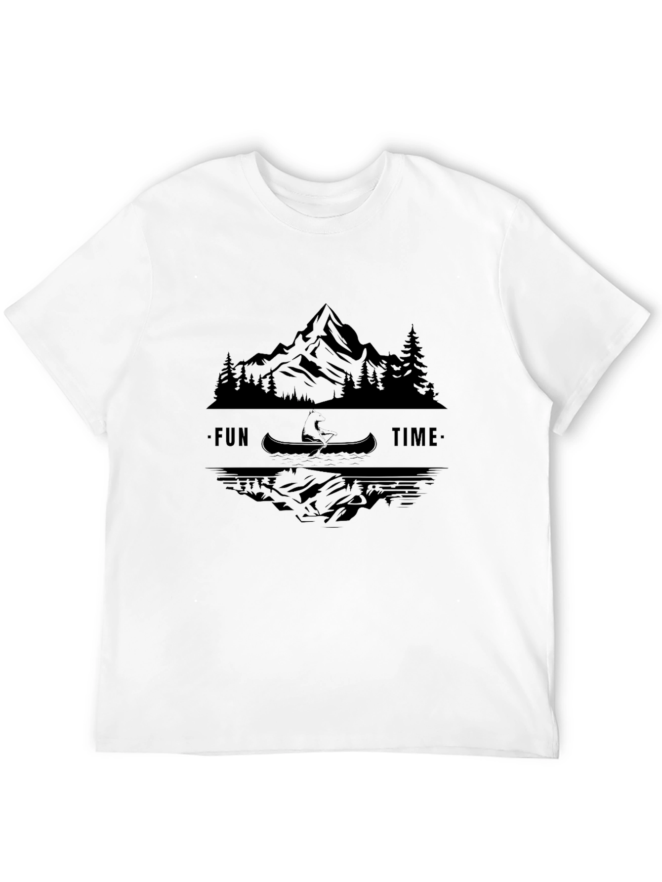 Fun Time Canoe Graphic Tee - Adventure Awaits!