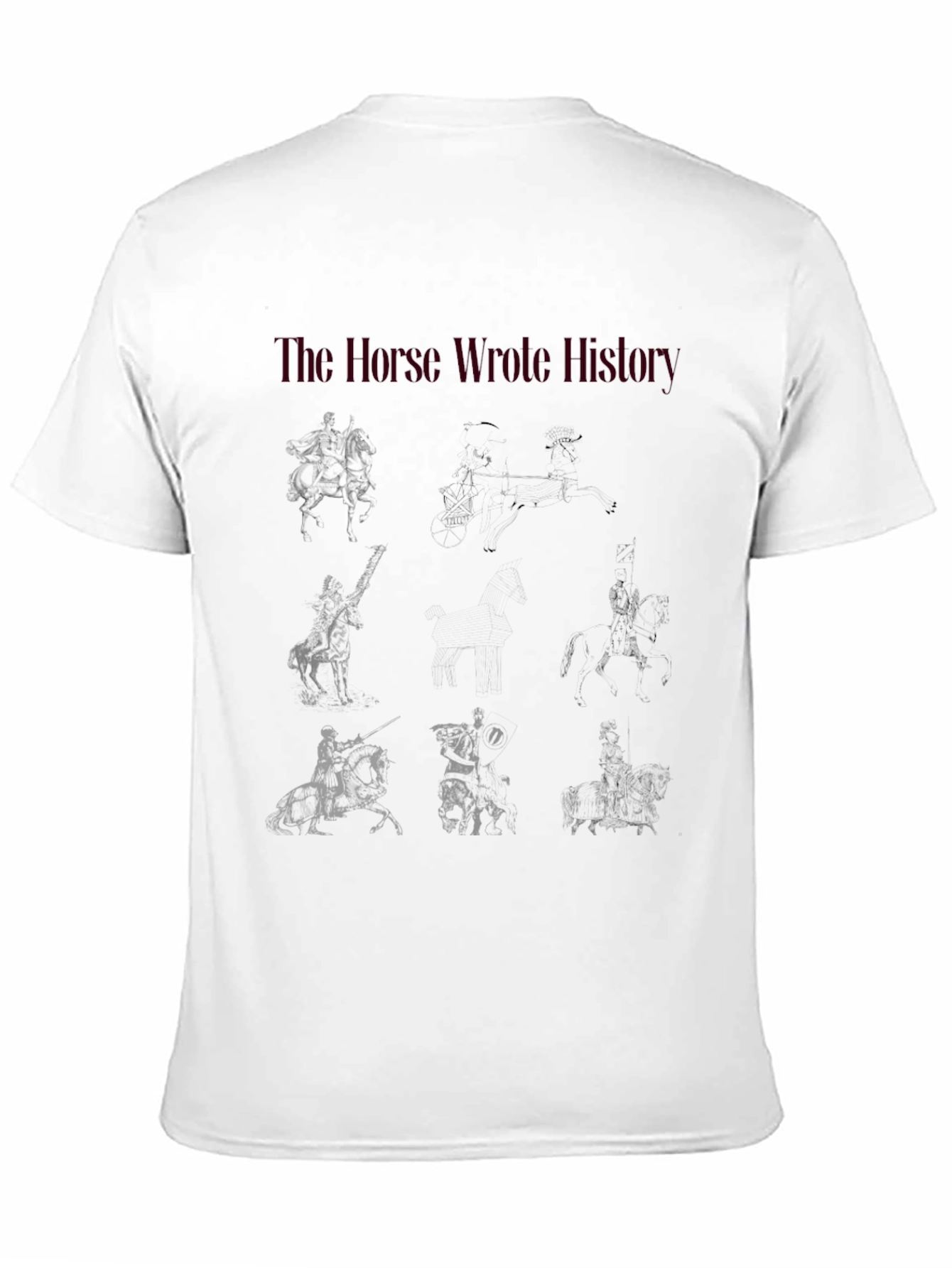 The Horse Wrote History Graphic Tee