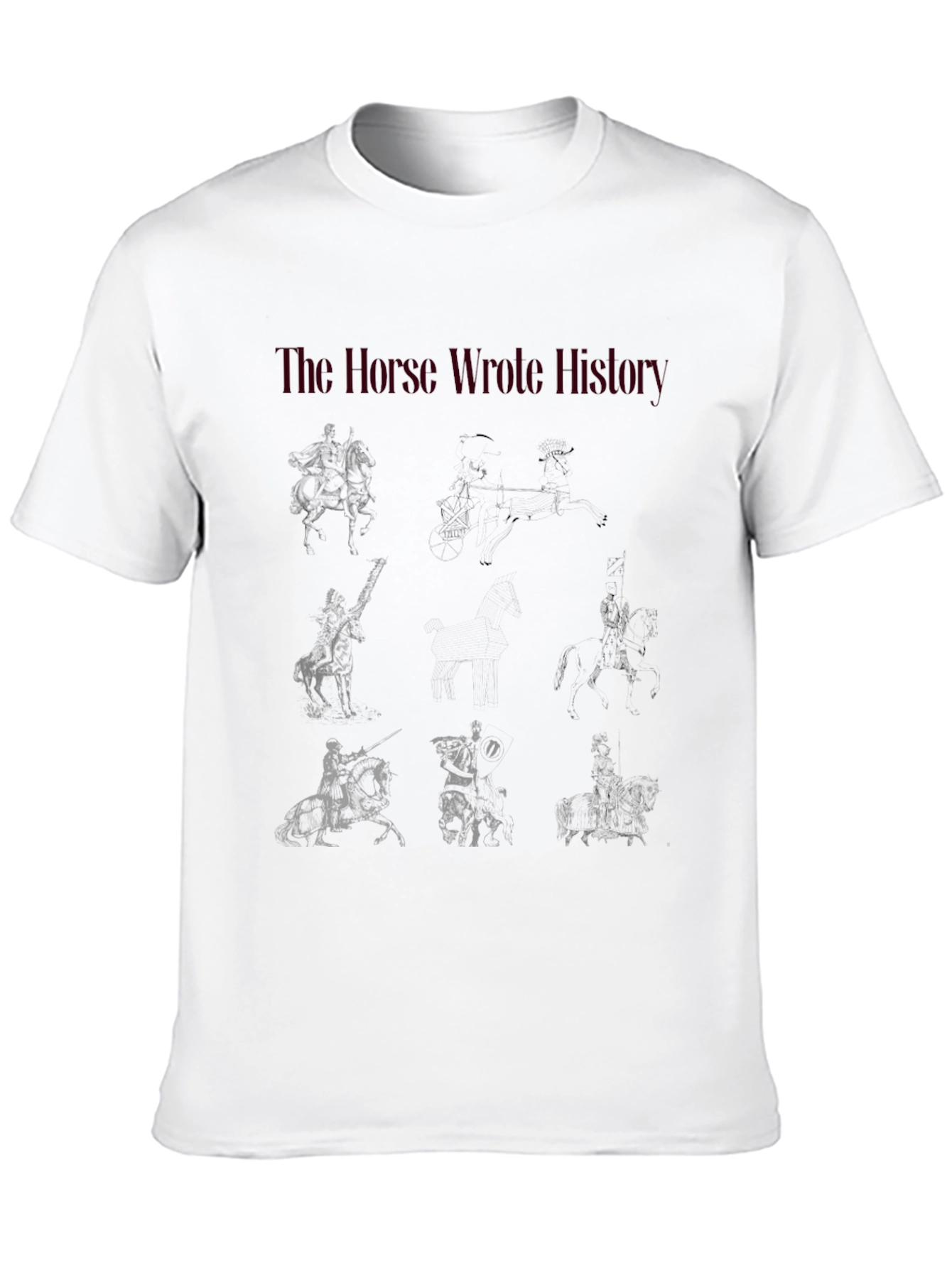 The Horse Wrote History Graphic Tee