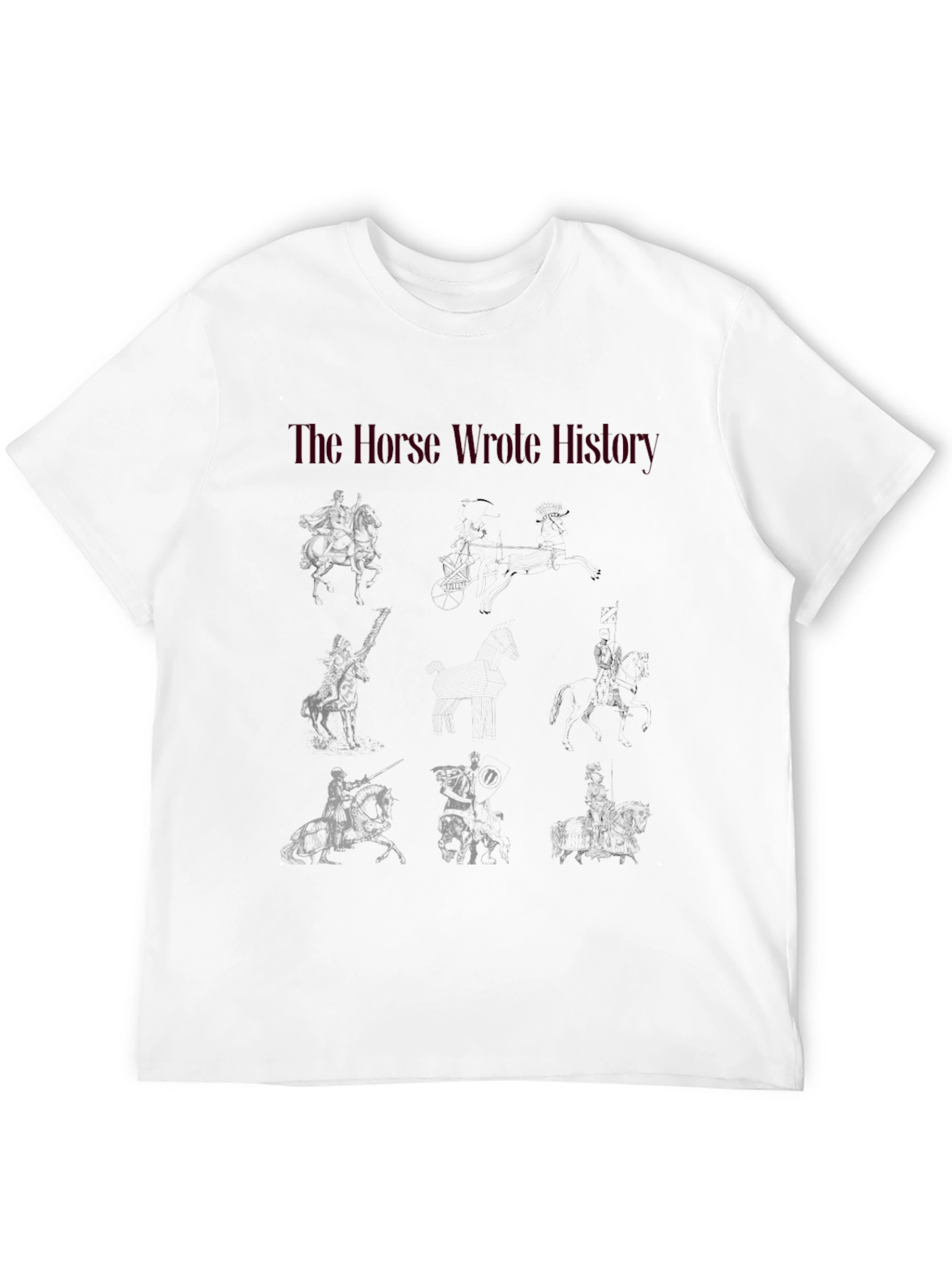 The Horse Wrote History Graphic Tee
