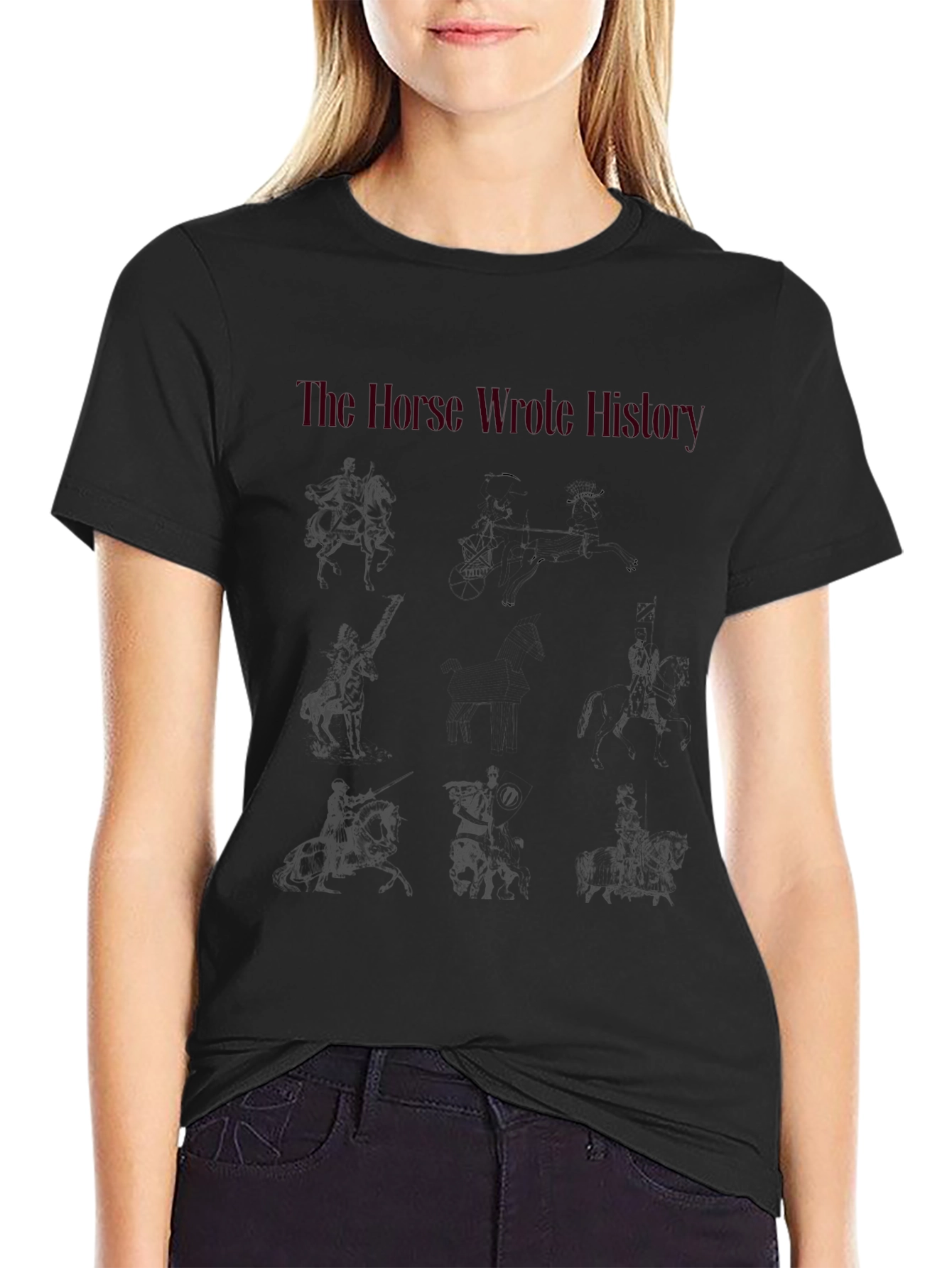 The Horse Wrote History Graphic Tee