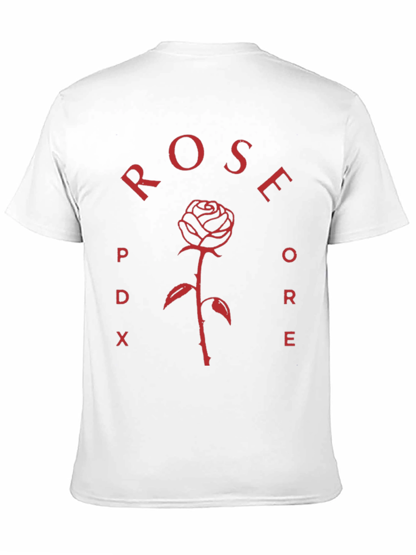 Rose PDX Black T-Shirt