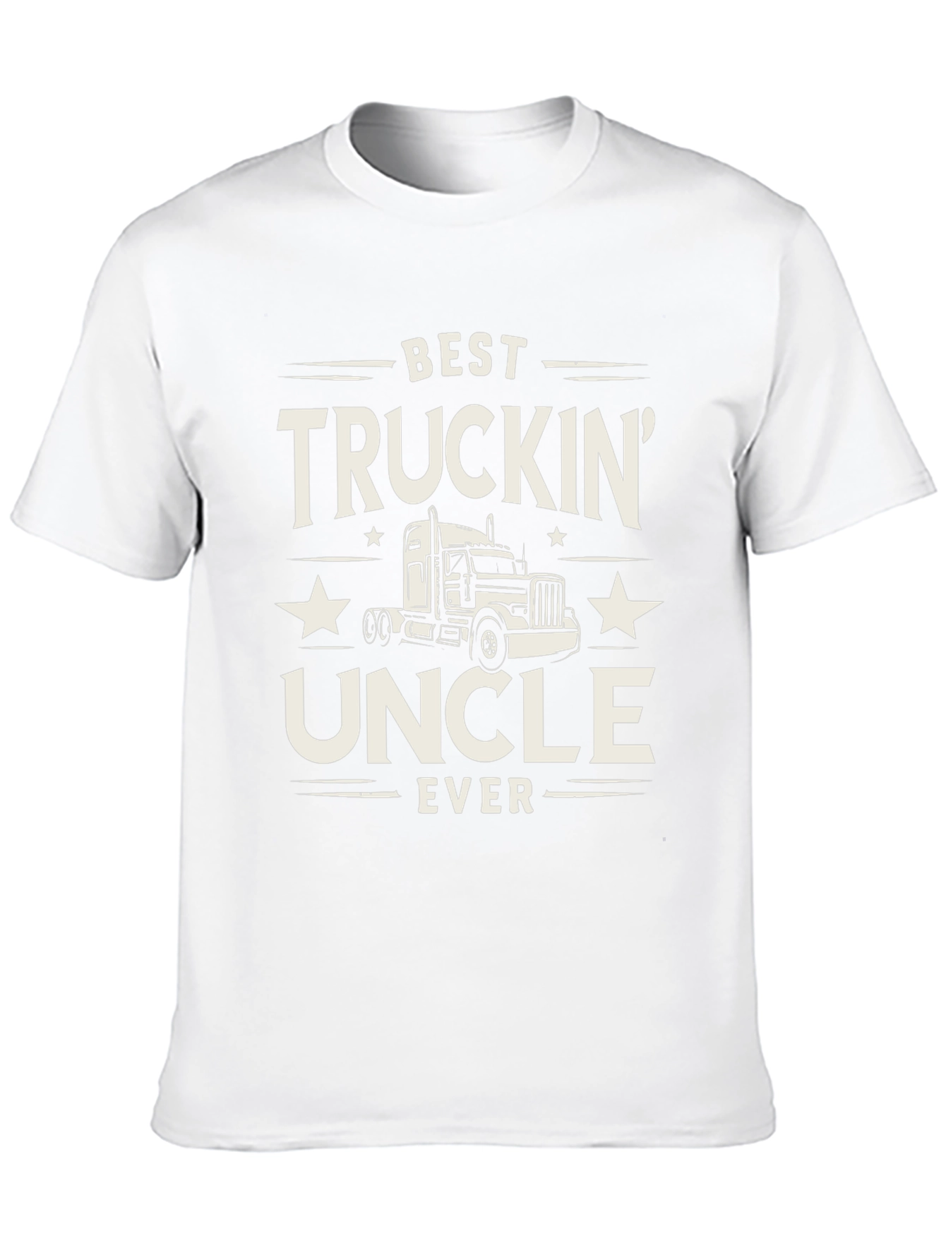 Best Truckin Uncle Ever Graphic T-Shirt