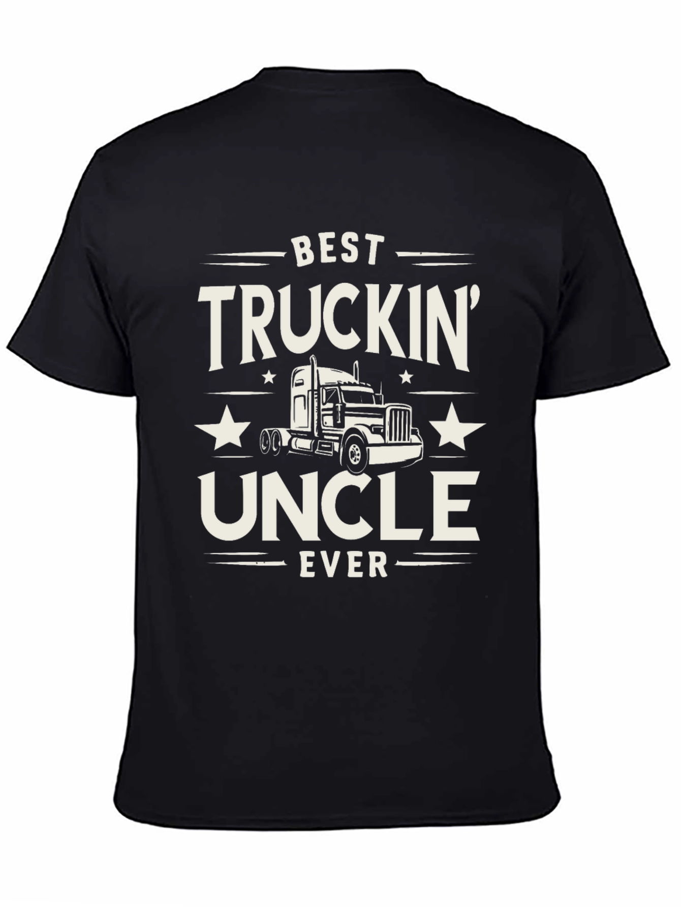 Best Truckin Uncle Ever Graphic T-Shirt