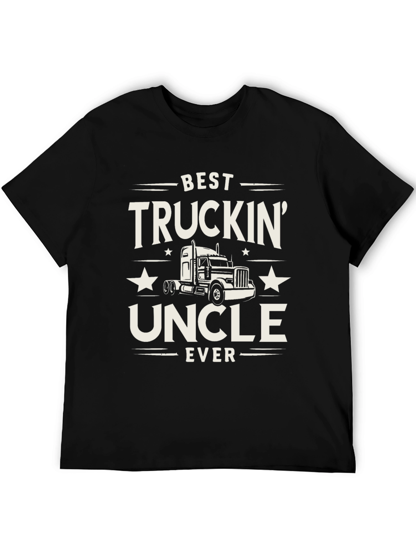 Best Truckin Uncle Ever Graphic T-Shirt