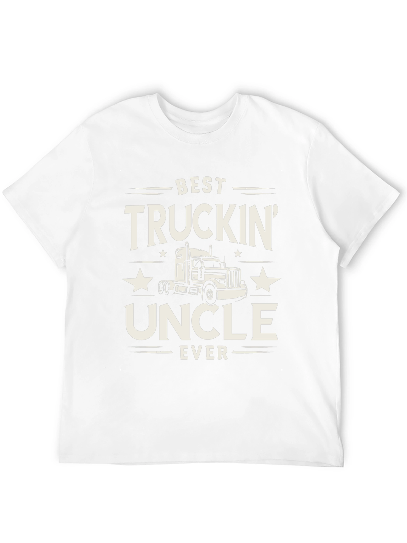 Best Truckin Uncle Ever Graphic T-Shirt