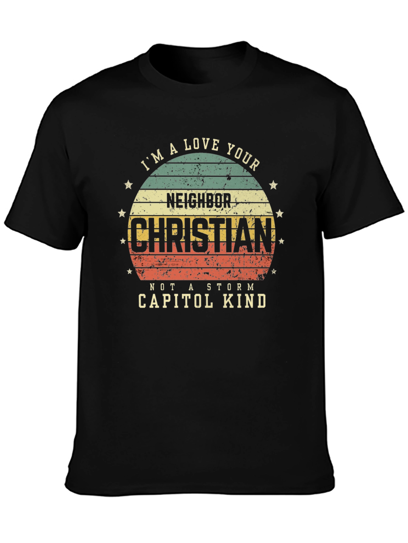 Love Your Neighbor Christian Tee