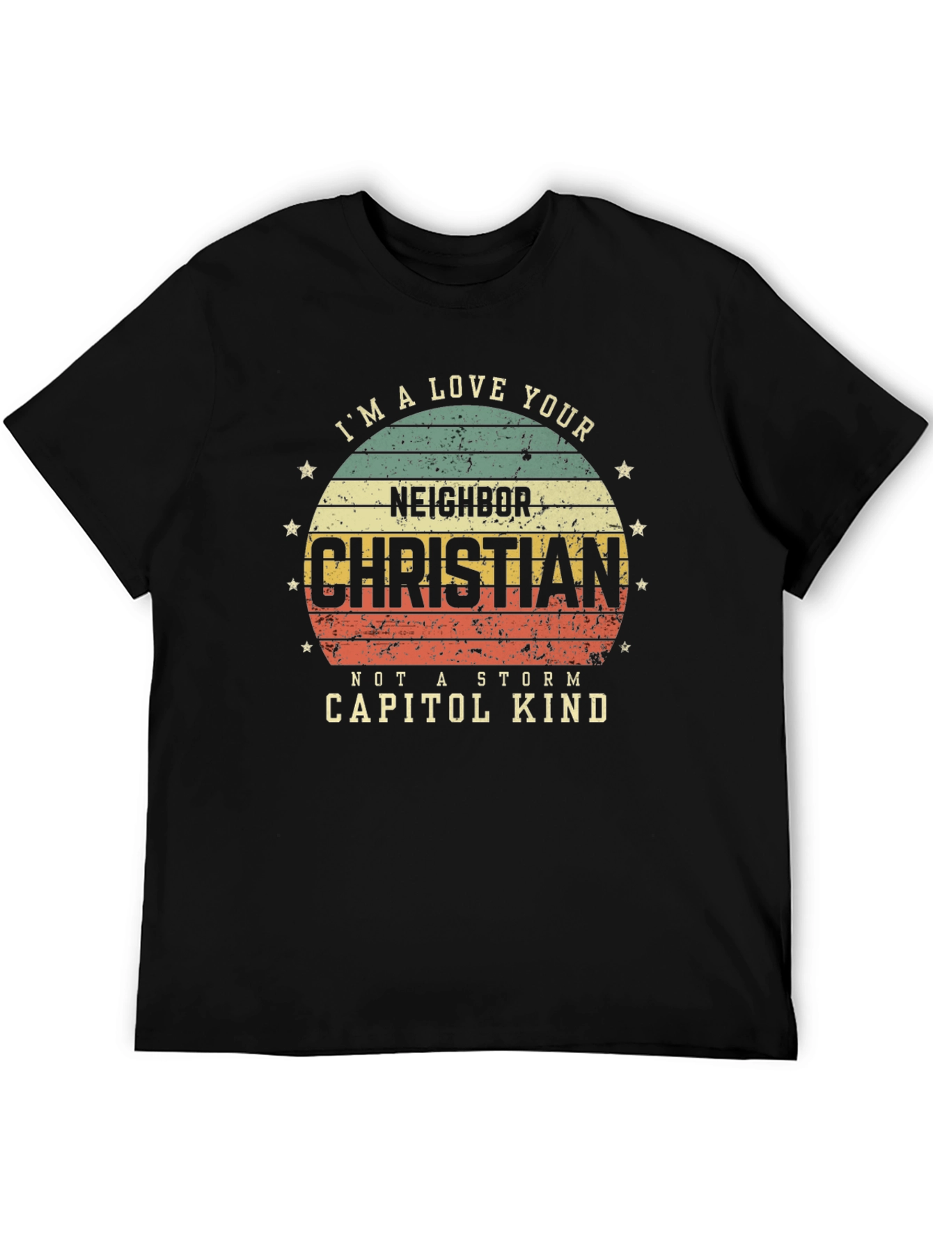 Love Your Neighbor Christian Tee