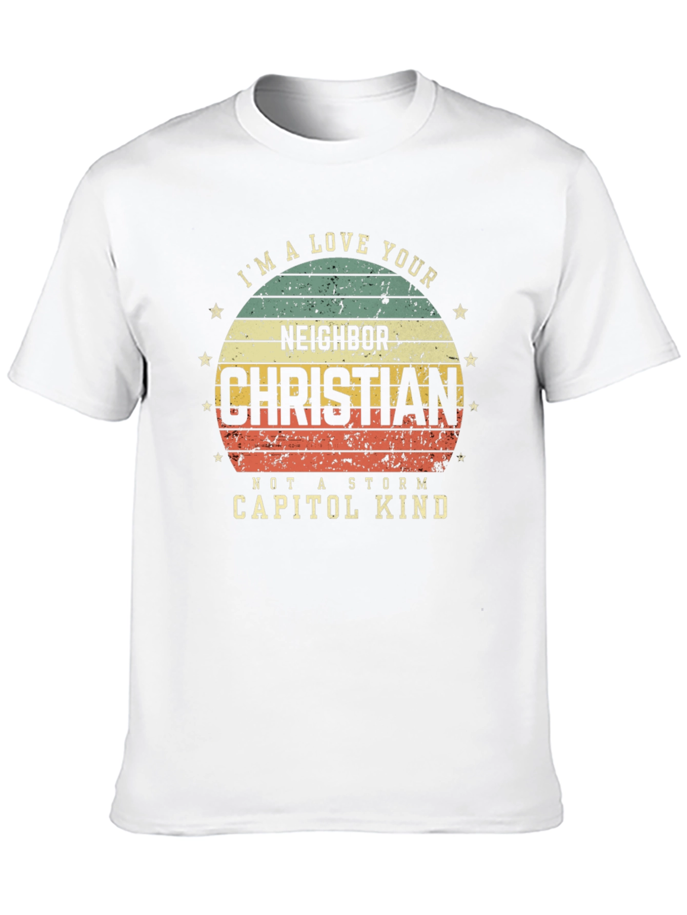 Love Your Neighbor Christian Tee
