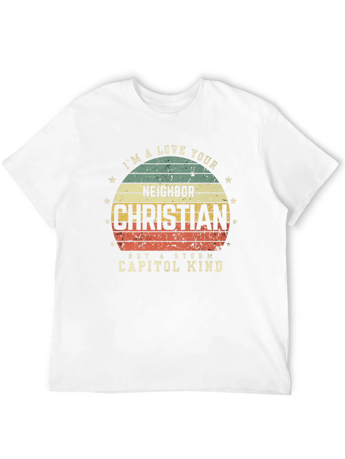 Love Your Neighbor Christian Tee