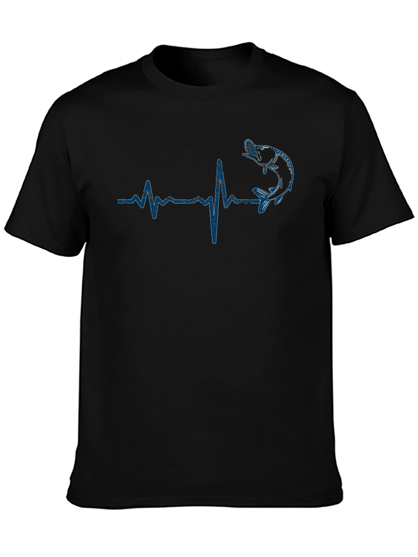 Fishing Heartbeat T-Shirt