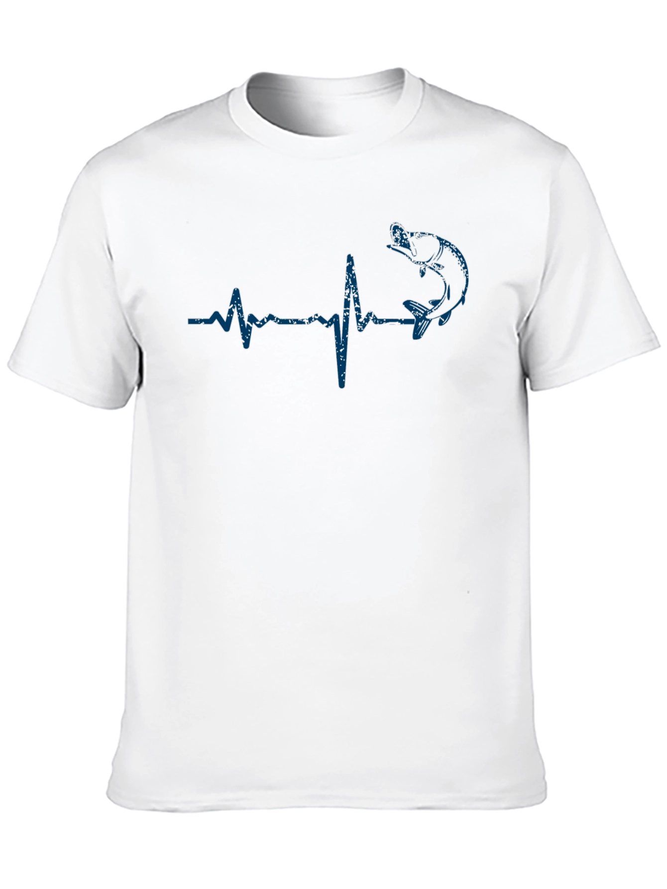 Fishing Heartbeat T-Shirt